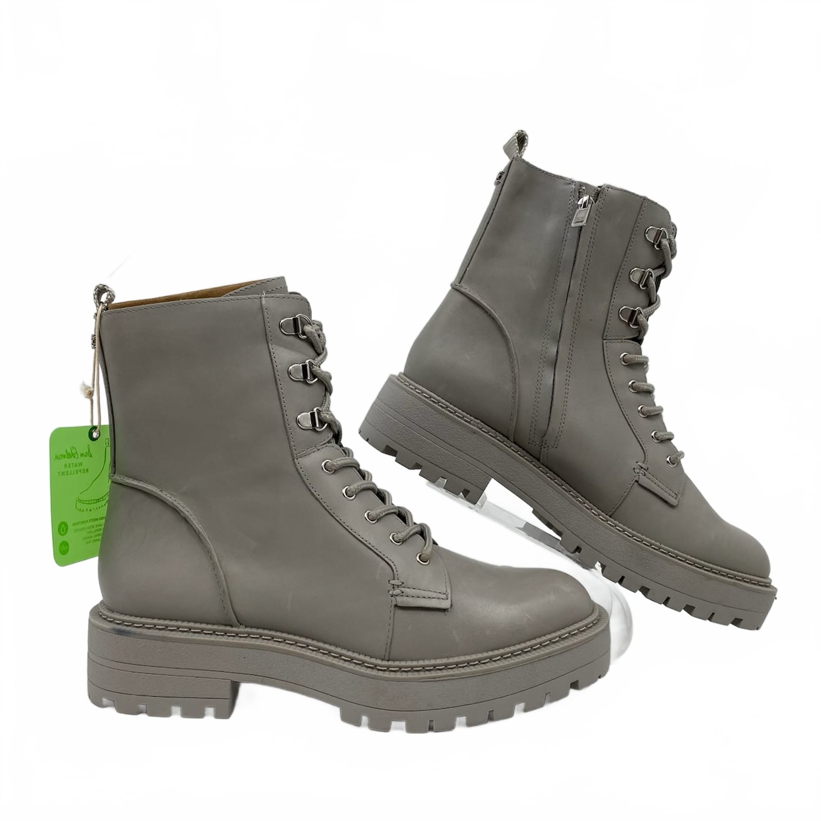Sam Edelman Gray Lue Combat Boots