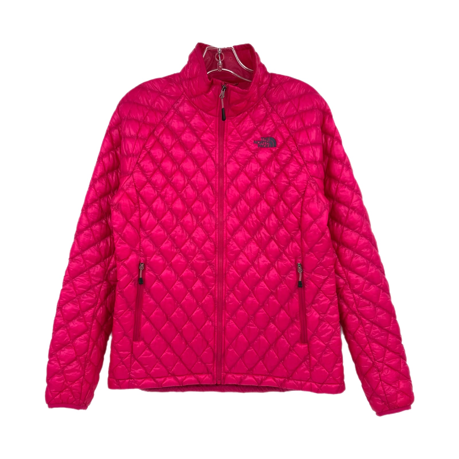 The North Face Pink Quilted Puffer Jacket