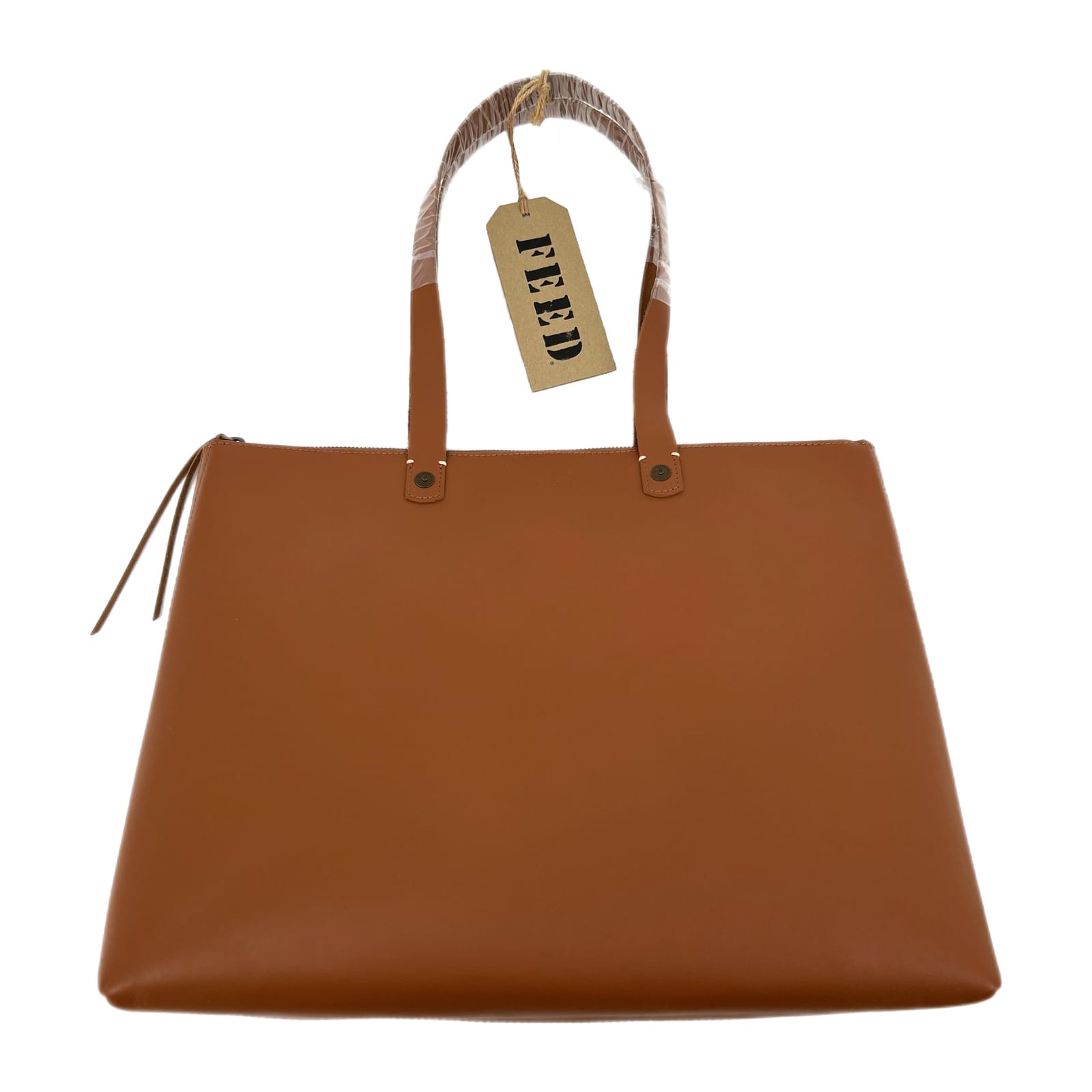 Feed Brown Leather Tote