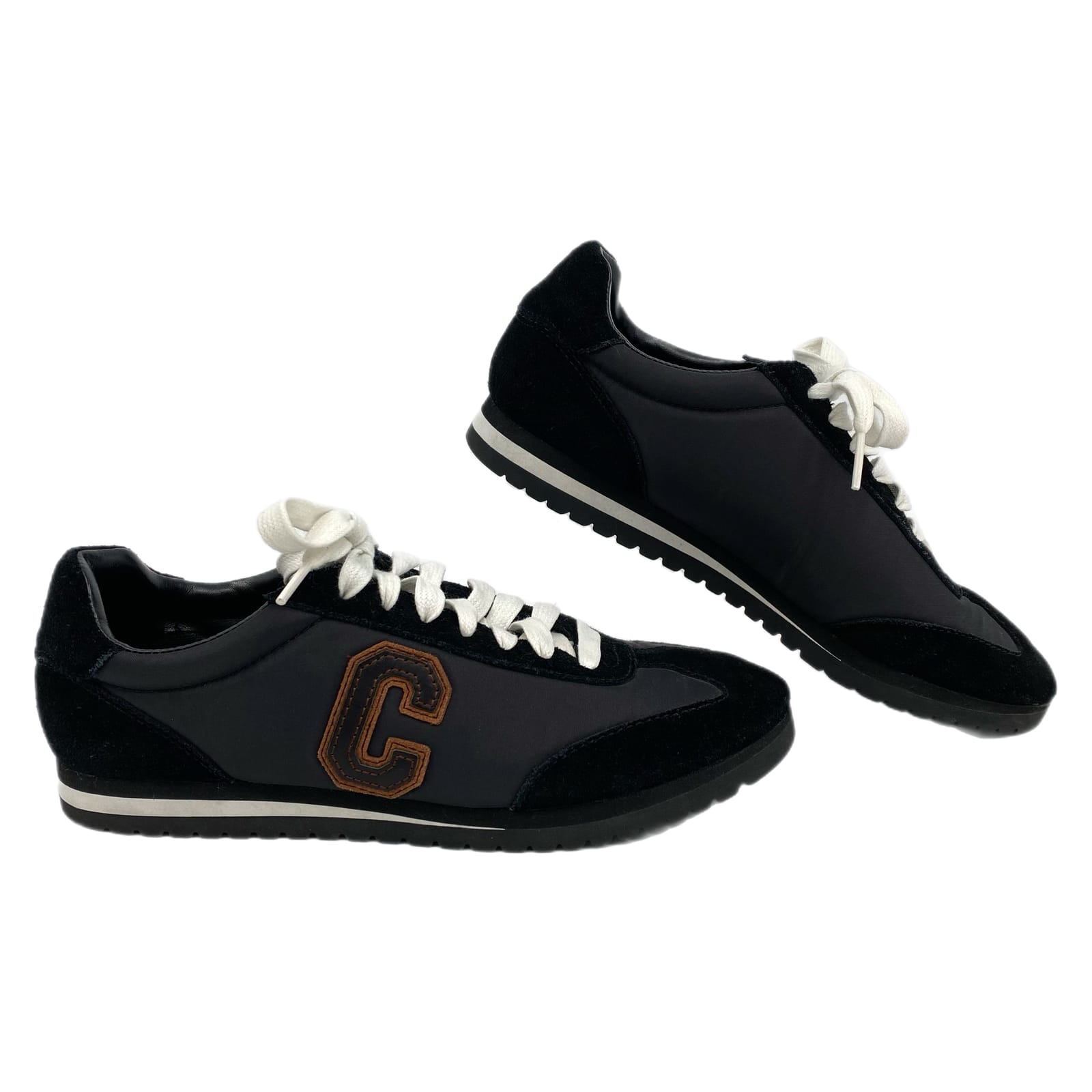 Coach Black Suede Detail Sneakers