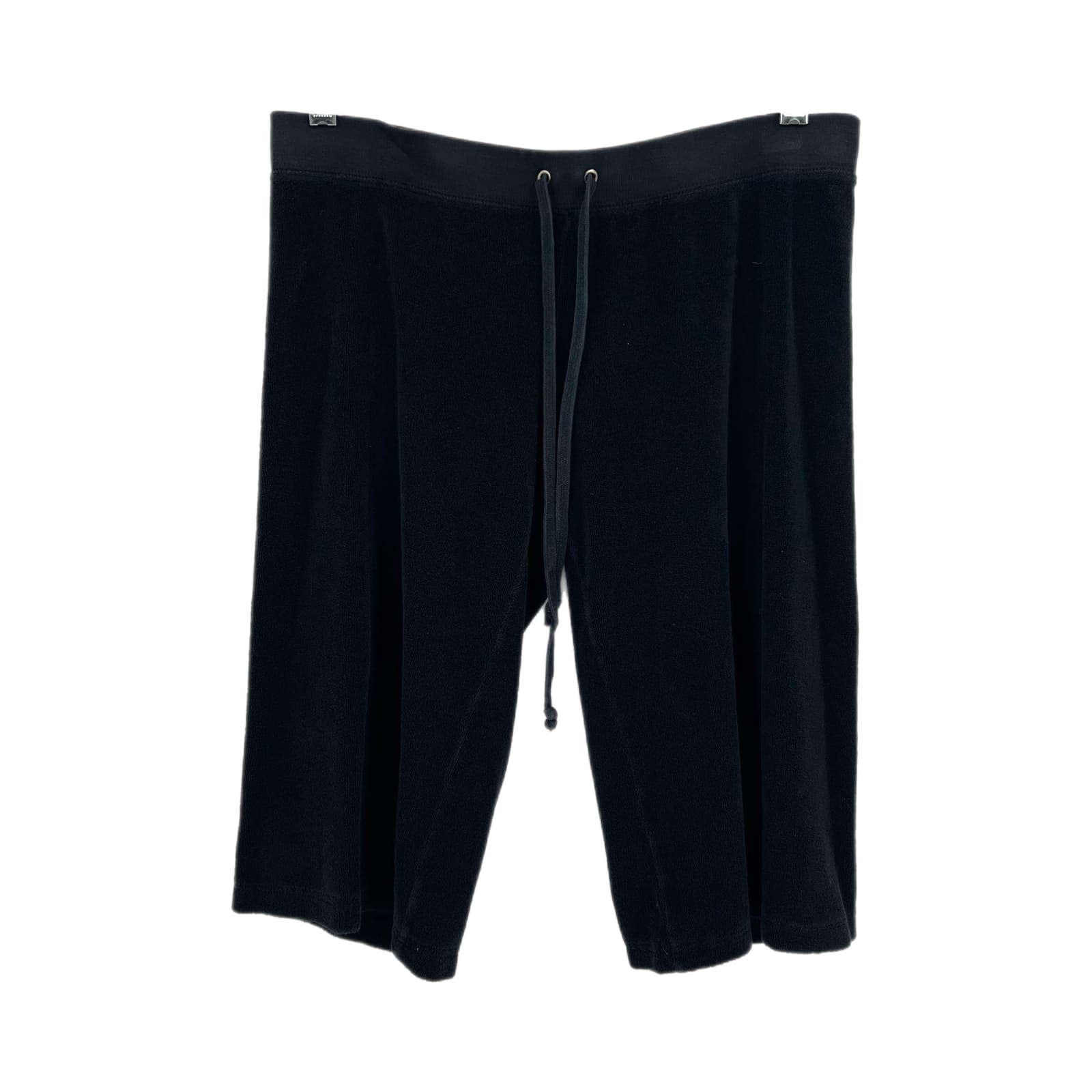 Juicy Couture Black Drawstring Bermuda Shorts