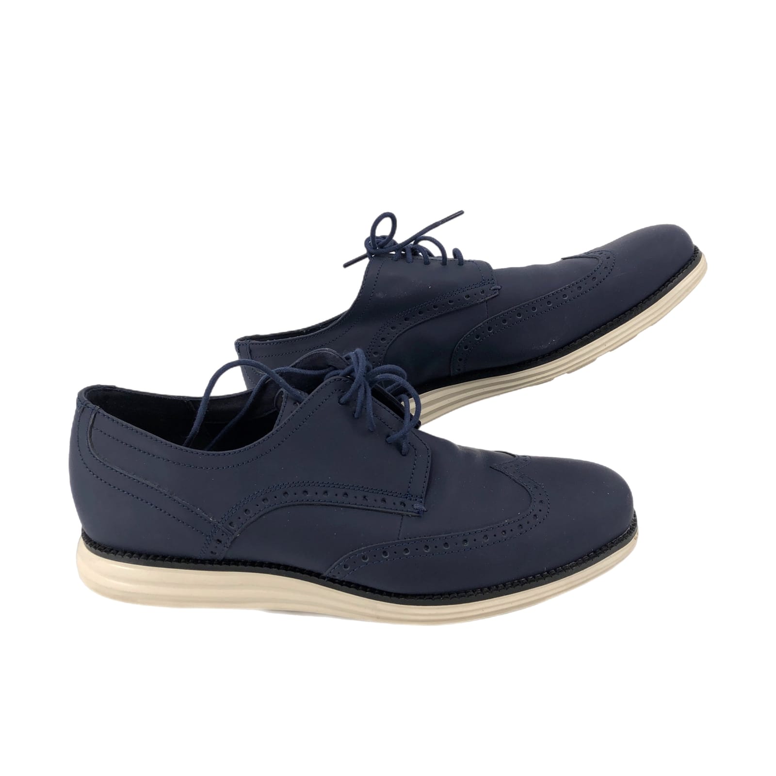 Cole Haan Blue Leather Loafers