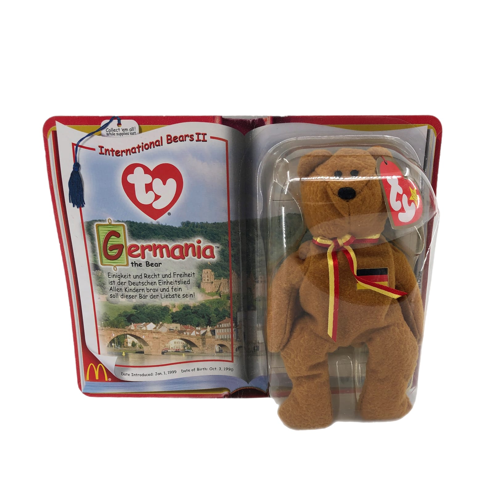 Classic Tan Germania Beanie Baby