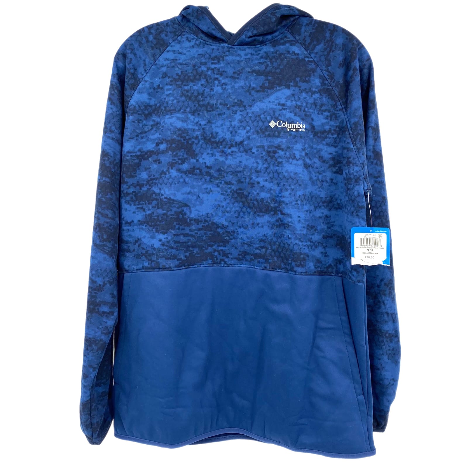 Columbia Blue Pullover Classic Sweatshirt