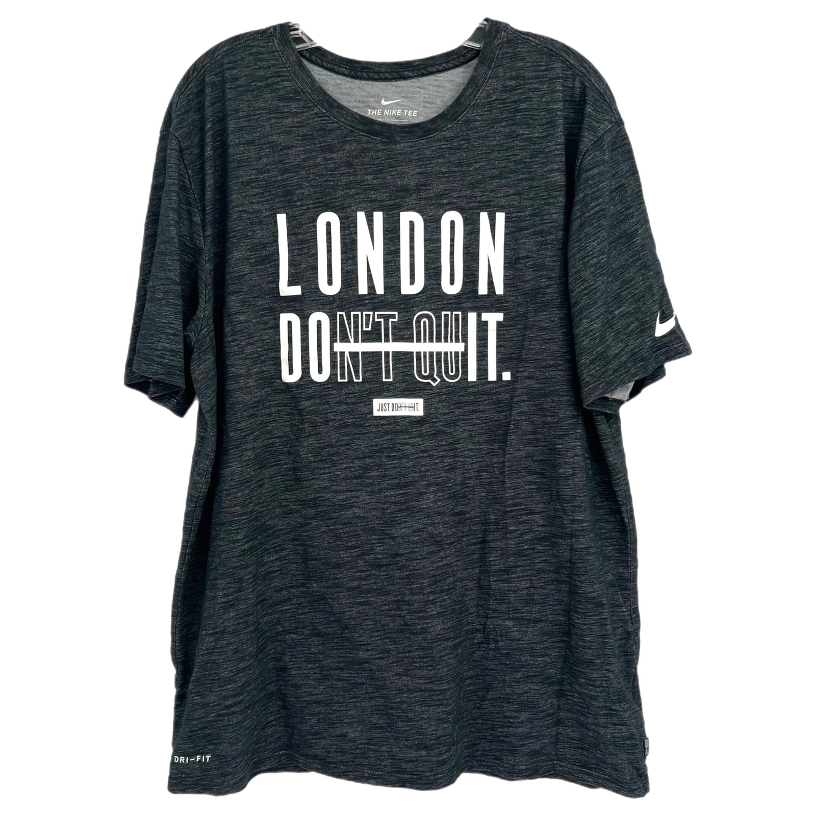 Nike Gray London Dri-Fit Short Sleeve T-Shirt