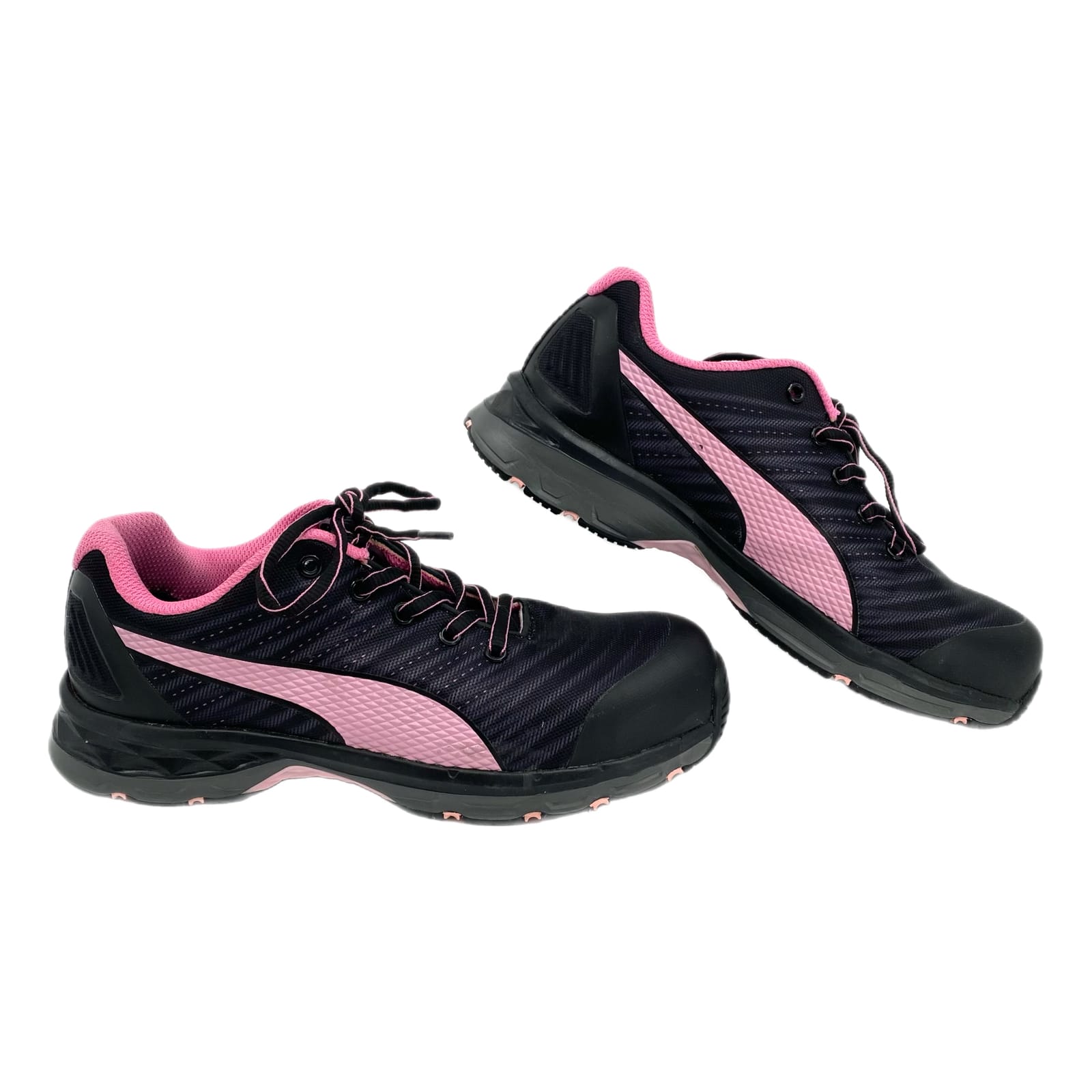 Puma Black Pink Spectra Low Sneakers