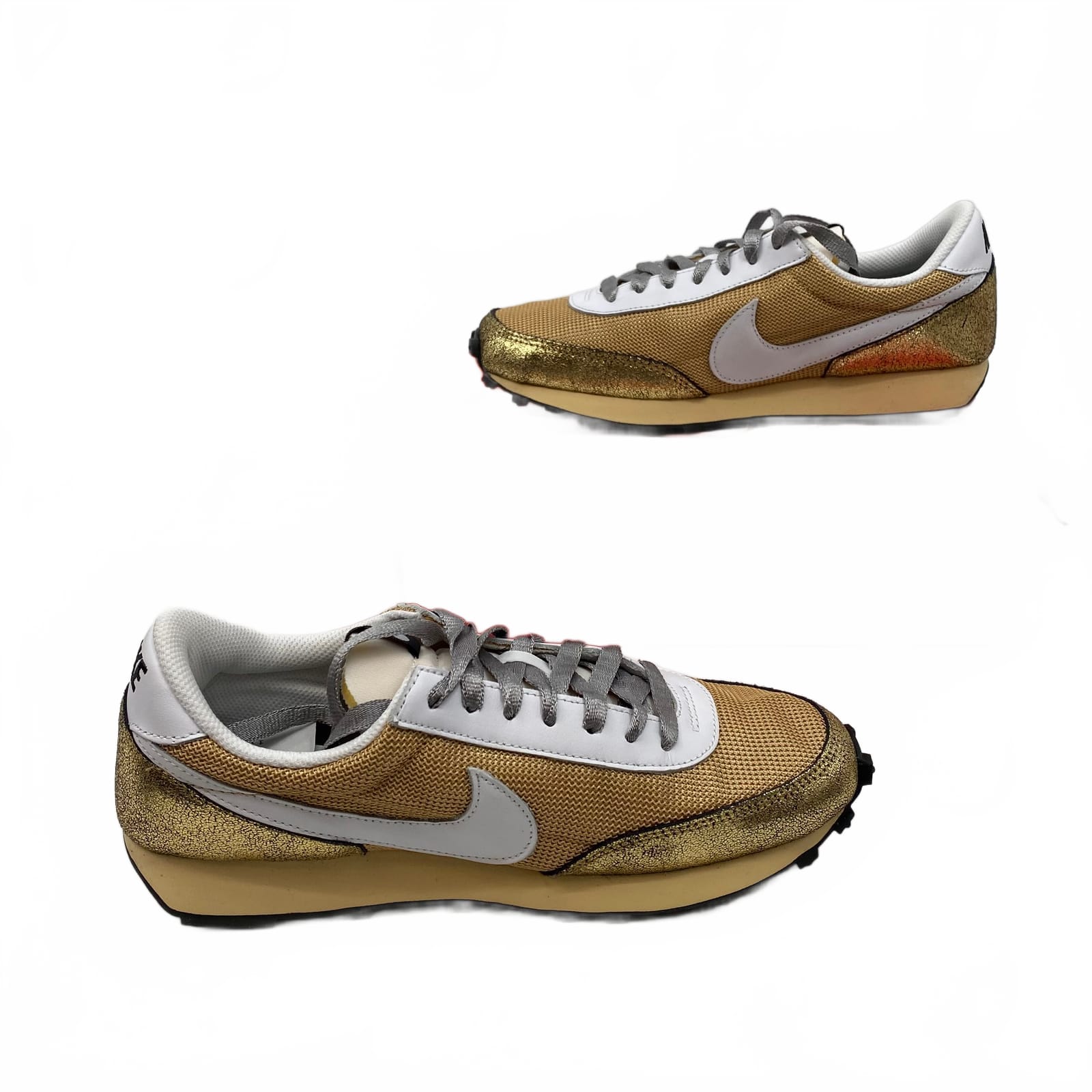 Nike Gold White Daybreak Sneakers