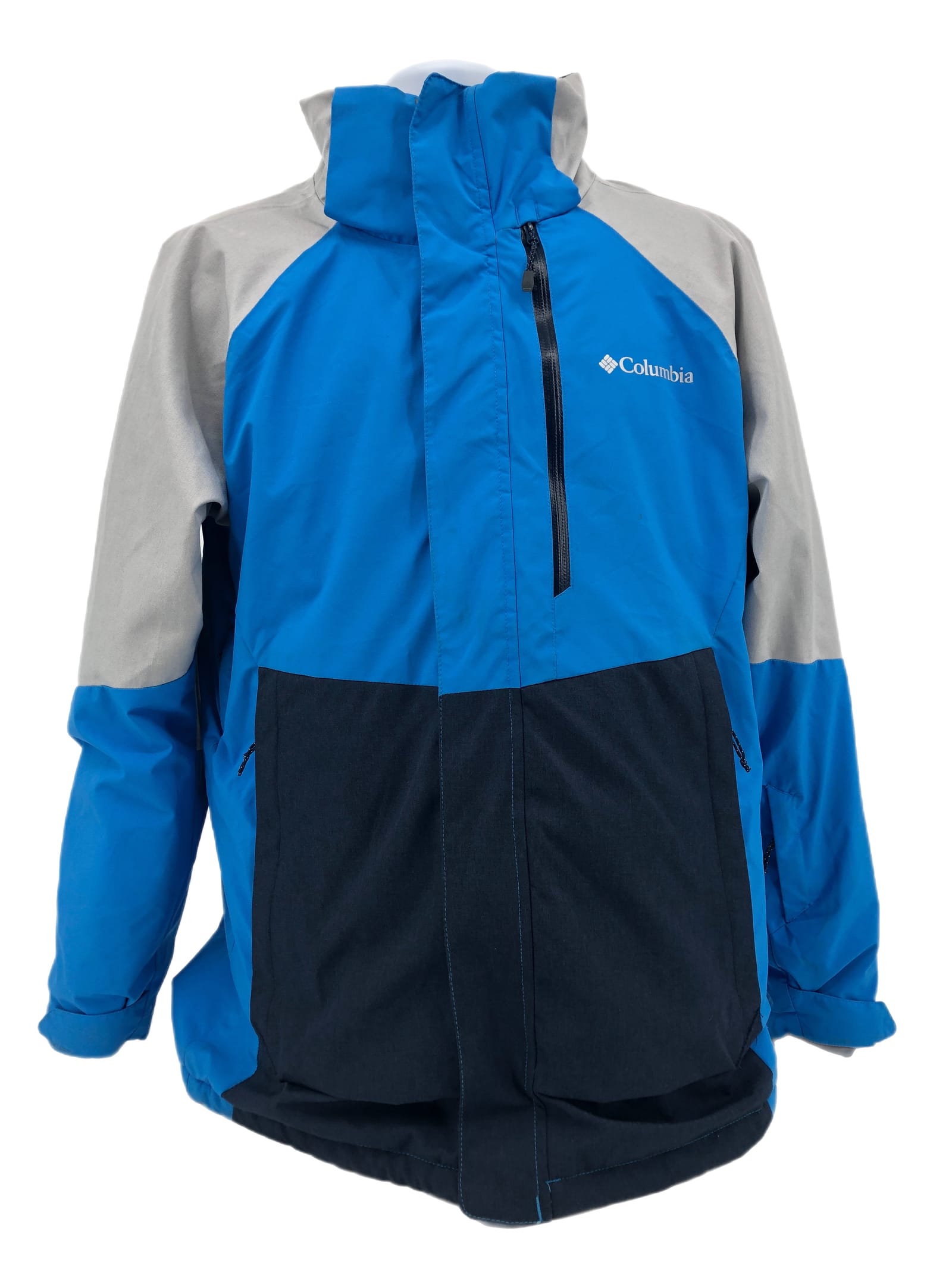 Columbia Blue & Gray Puffer Jacket