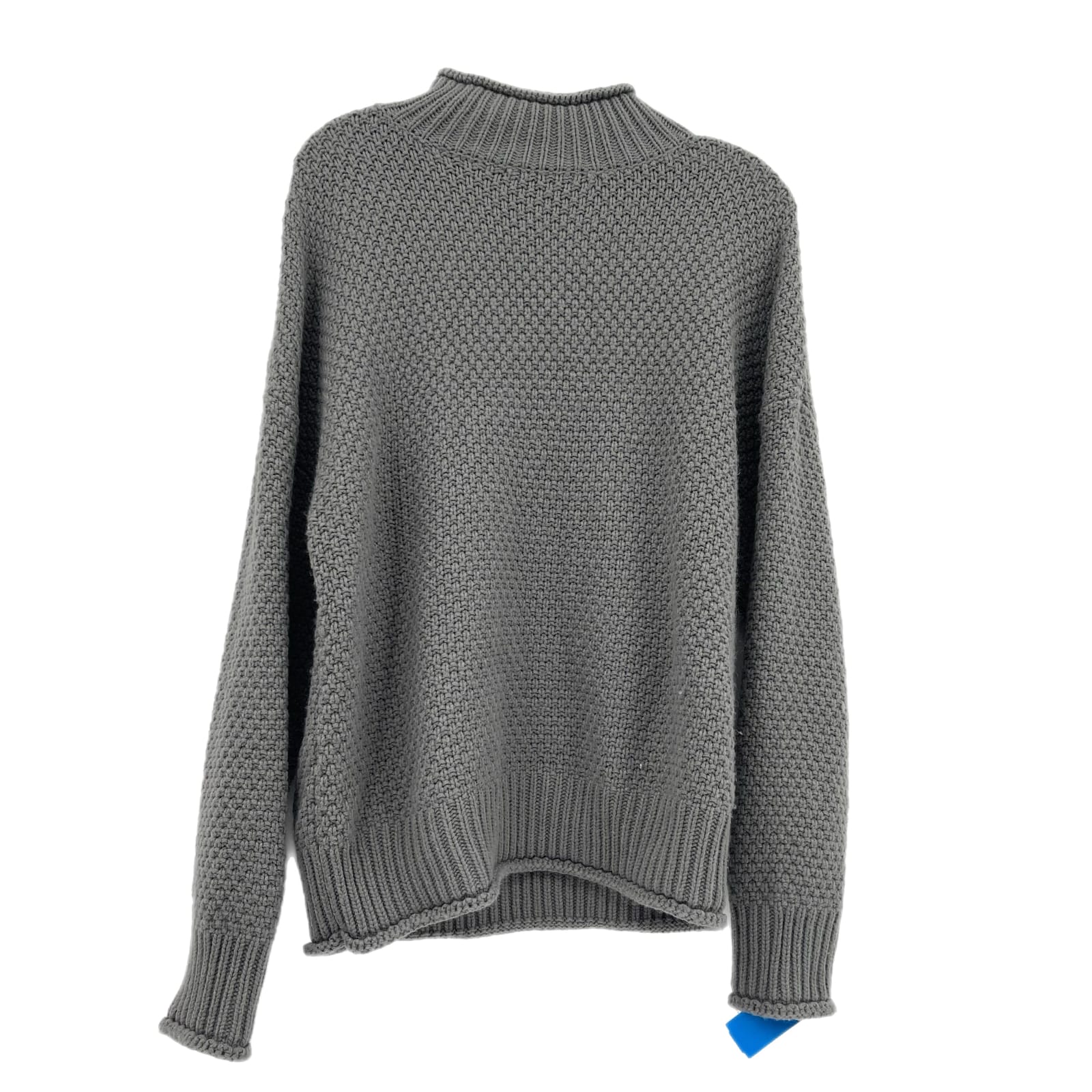 Classic Gray Turtleneck Sweater