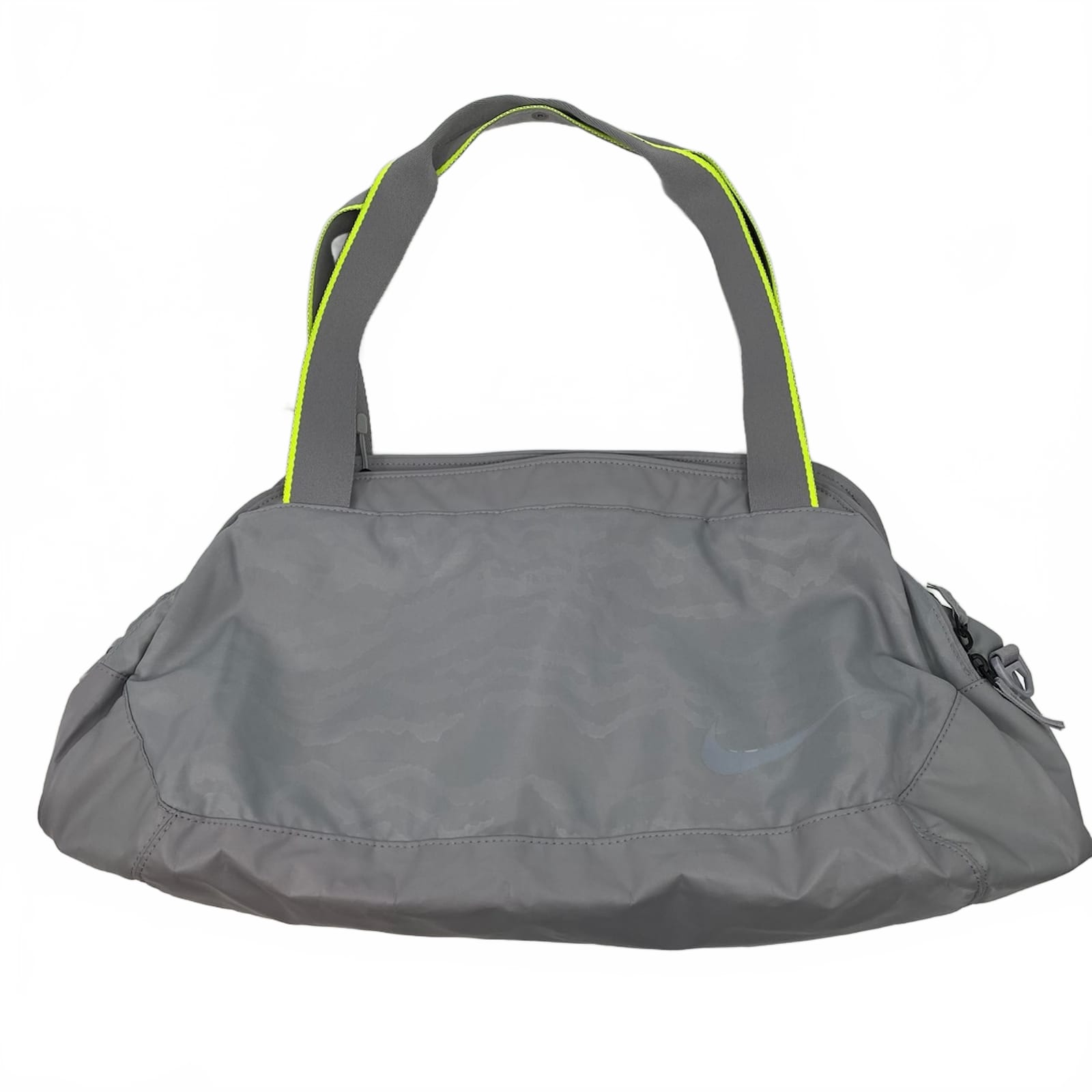 Nike Gray Green Duffle Bag