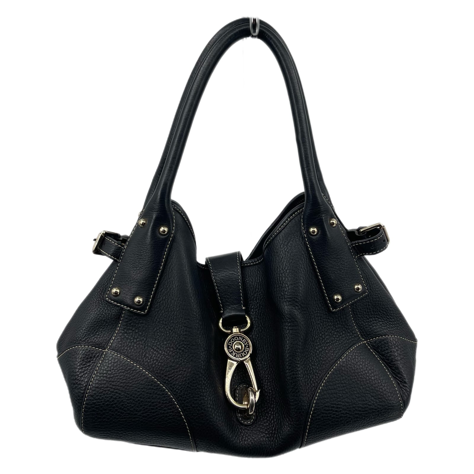 Dooney & Bourke Black Leather Hobo Bag