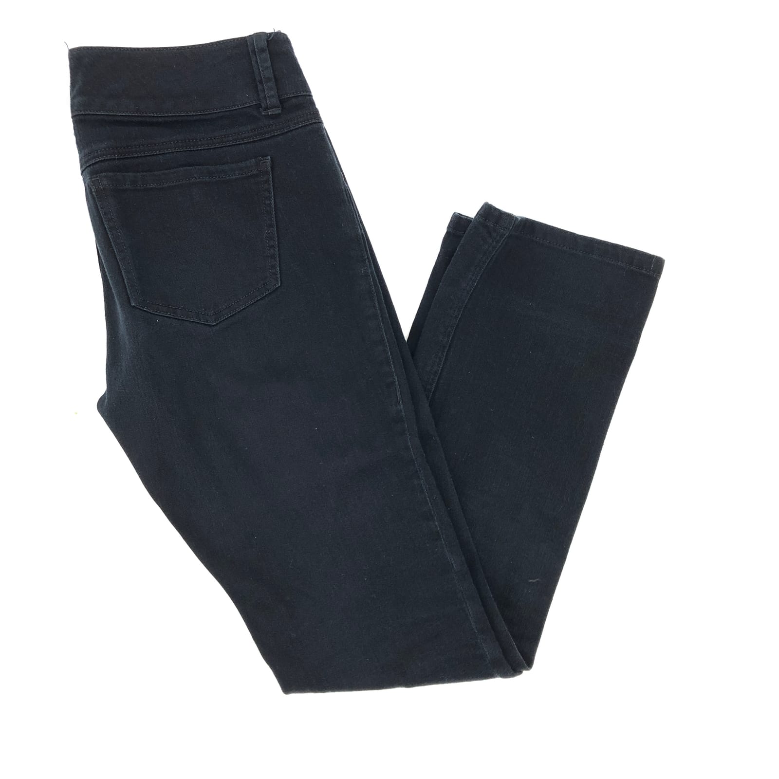 CAbi Blue/Black Low Rise Skinny Jeans