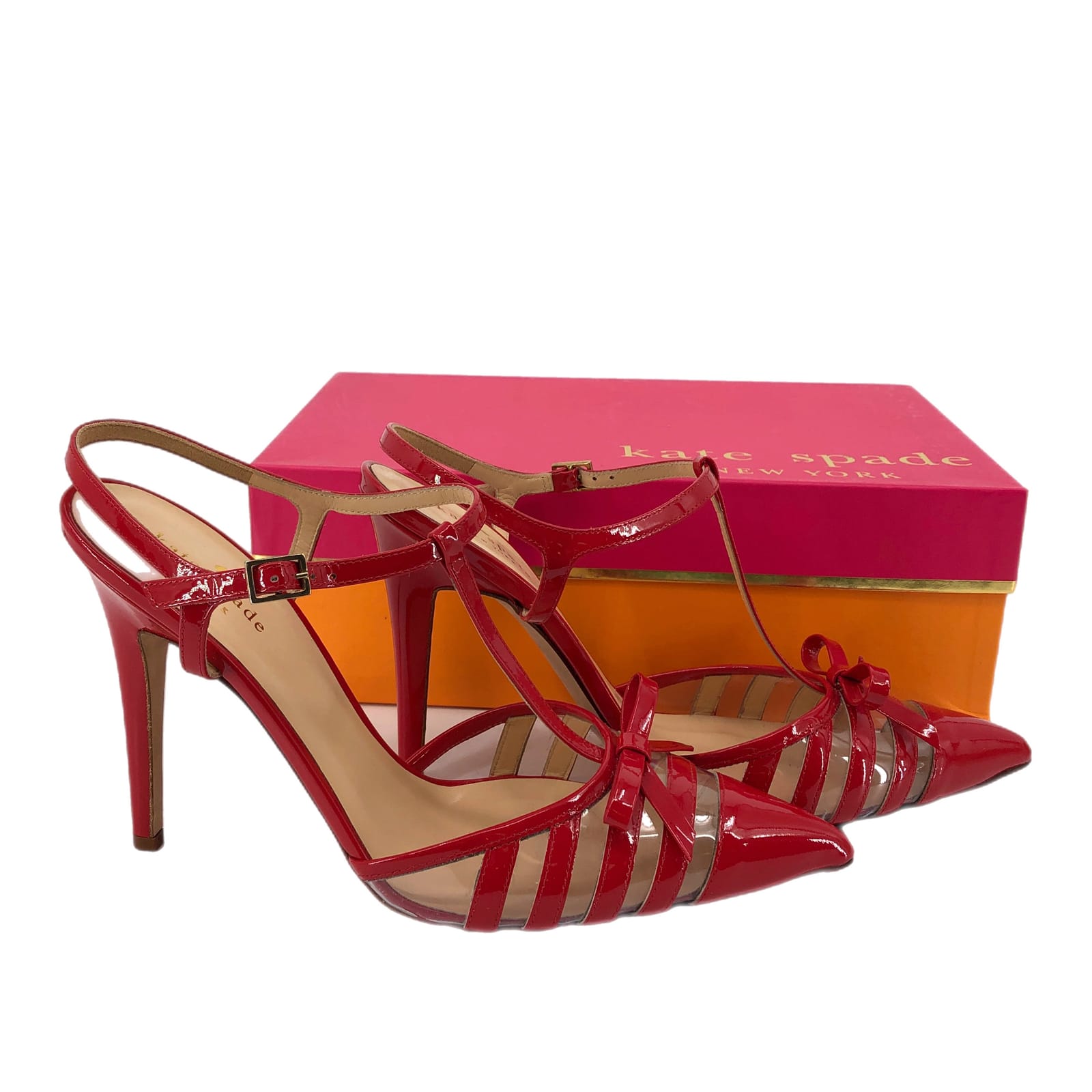 Kate Spade Red Stiletto Heels