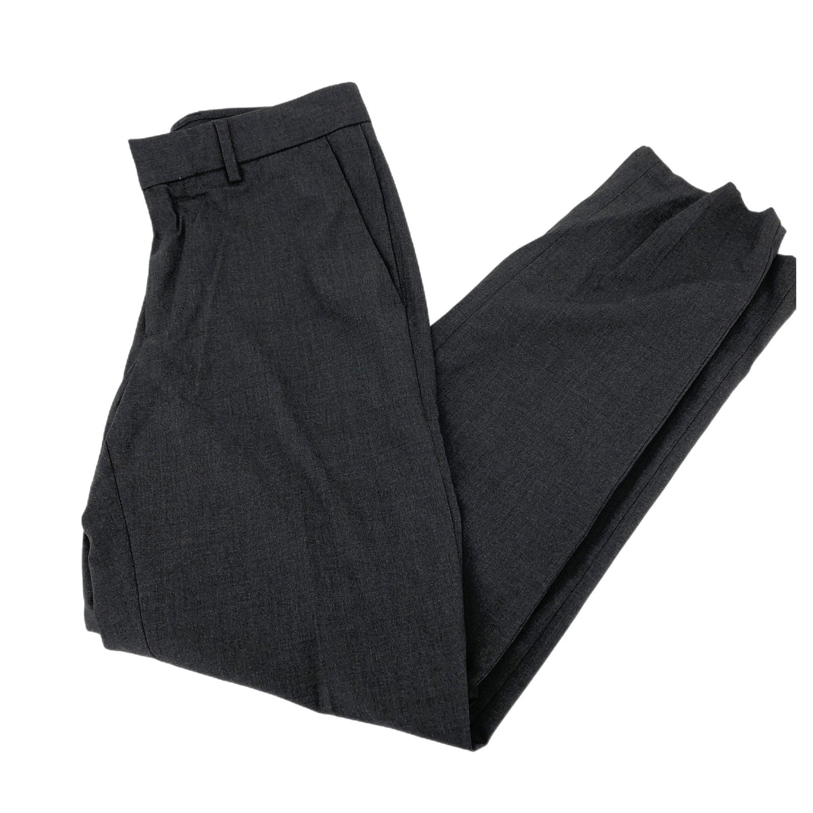 Haggar Gray High Rise Dress Pants