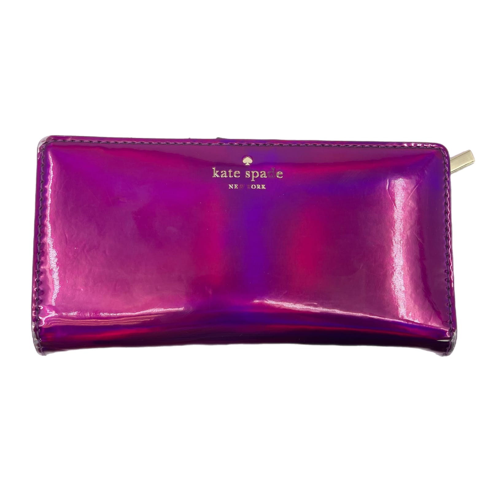 Kate Spade Purple Pink Classic Style Card Wallet