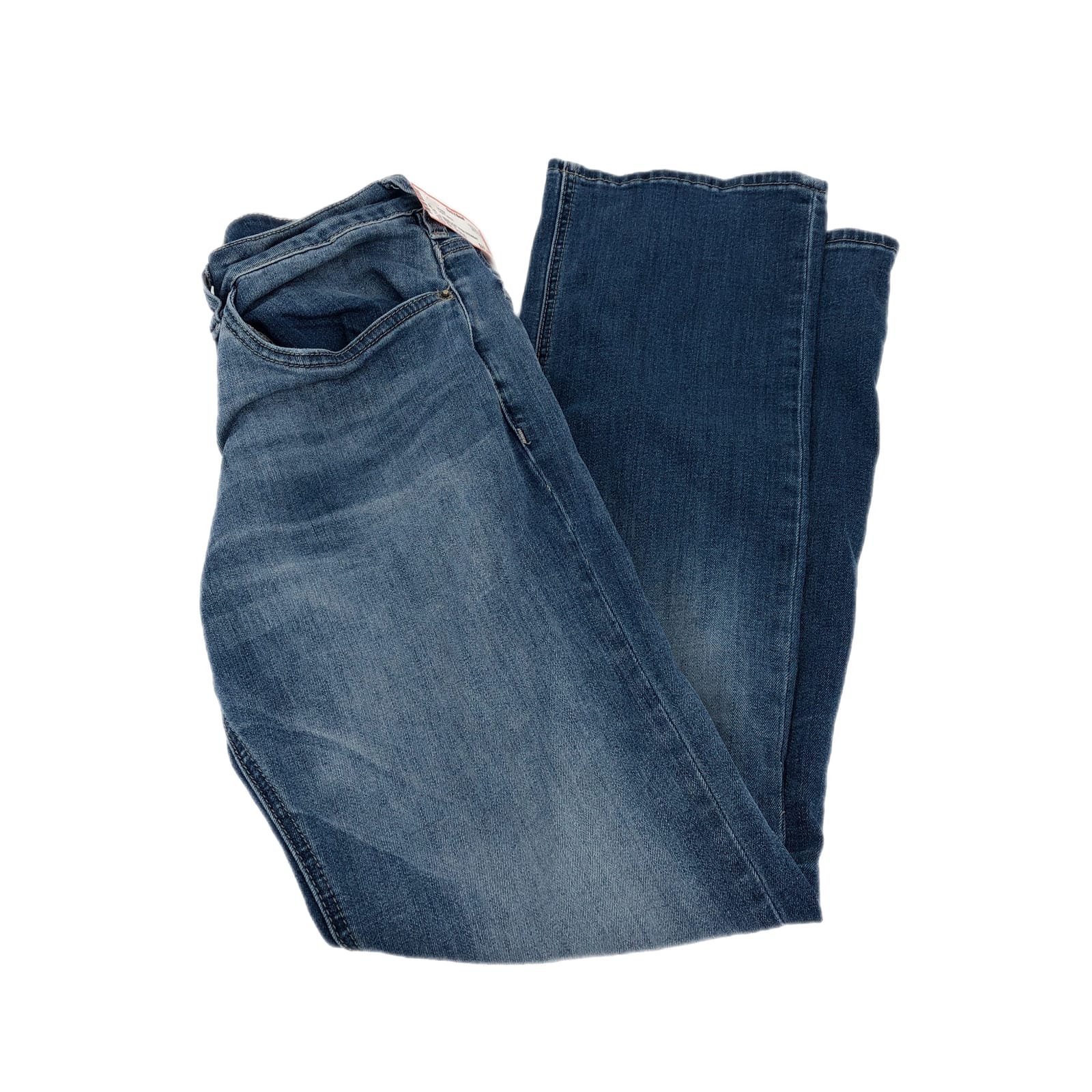 Buffalo David Bitton Blue Skinny Straight Jeans