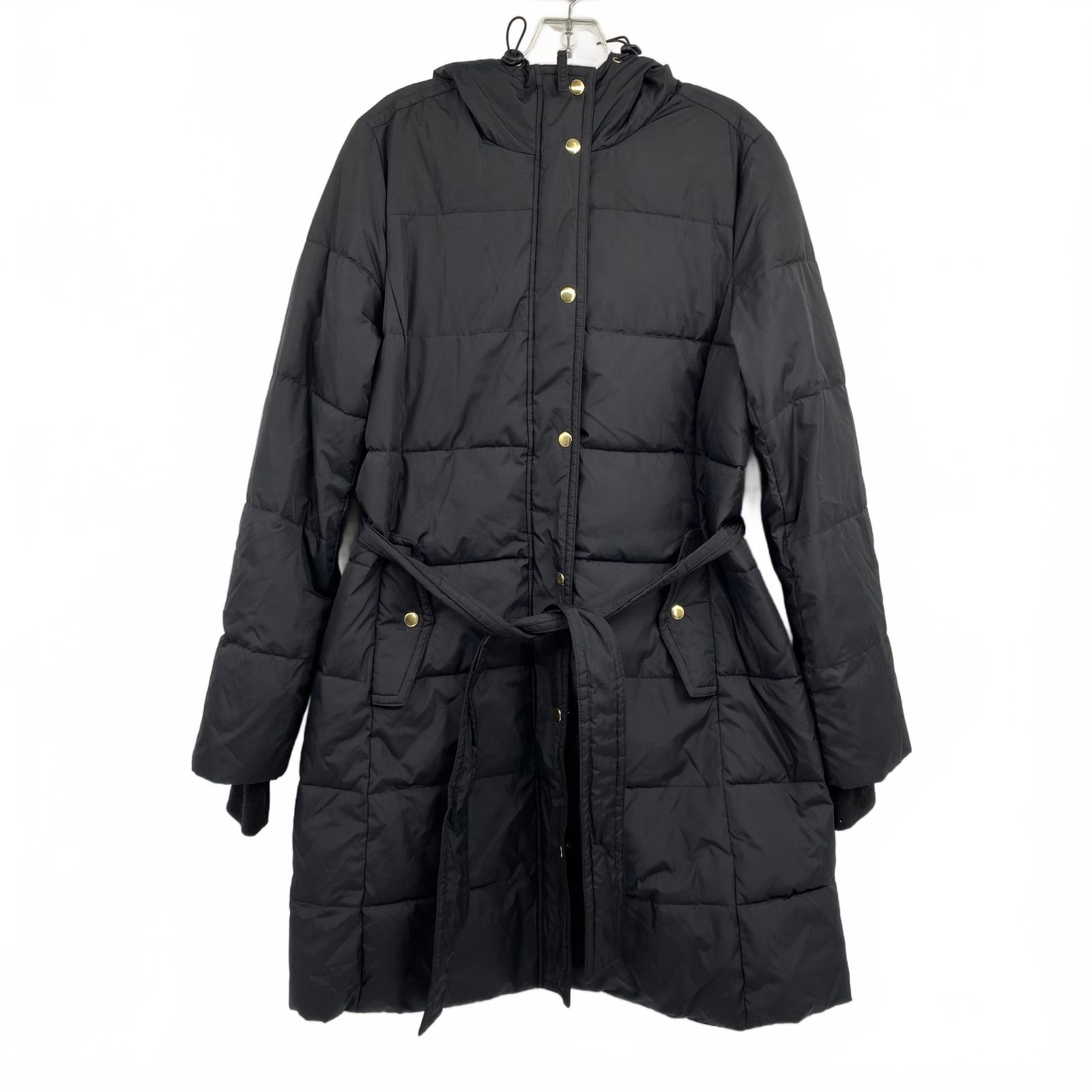 J. Crew Black Classic Puffer Jacket