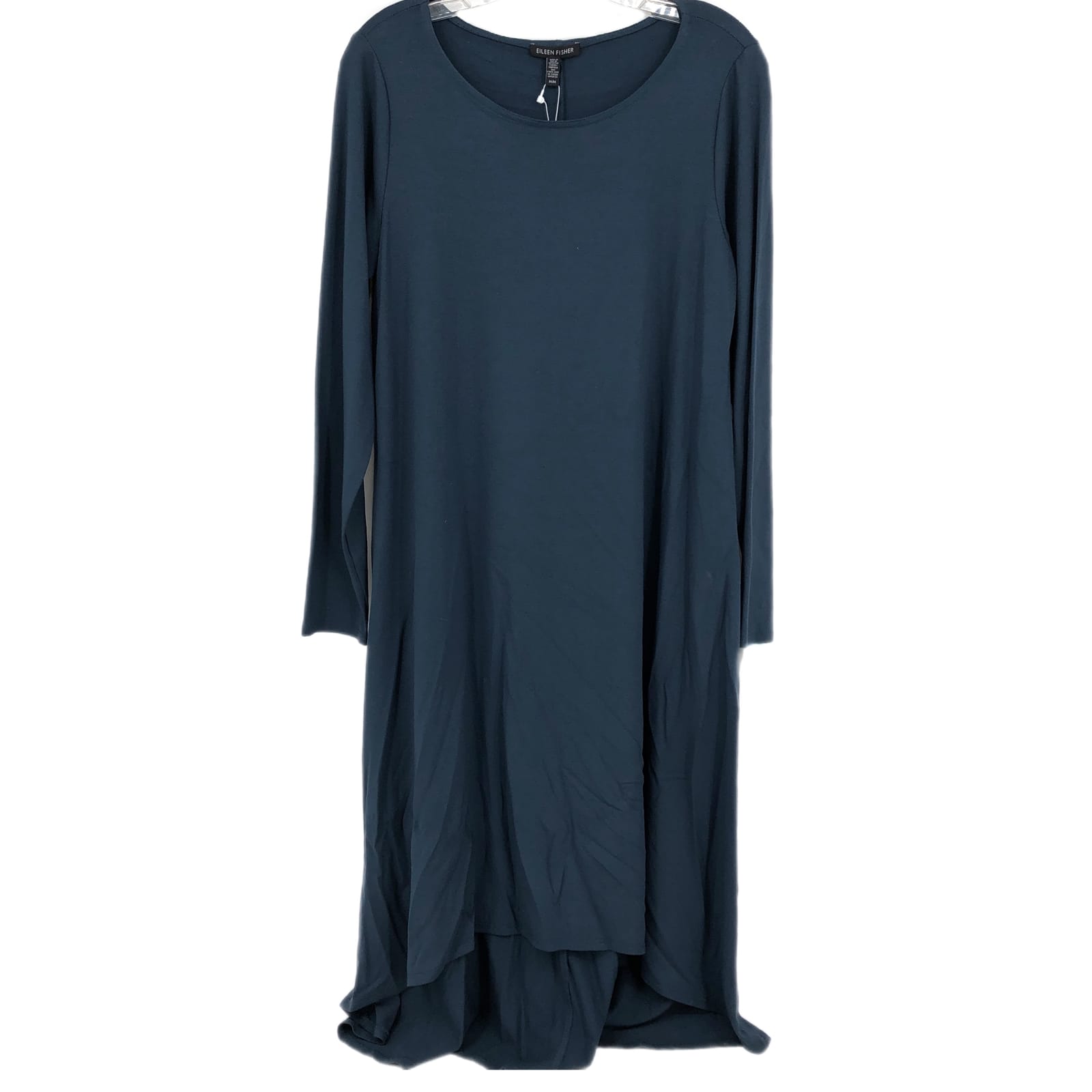 Eileen Fisher Blue Pullover Maxi Dress