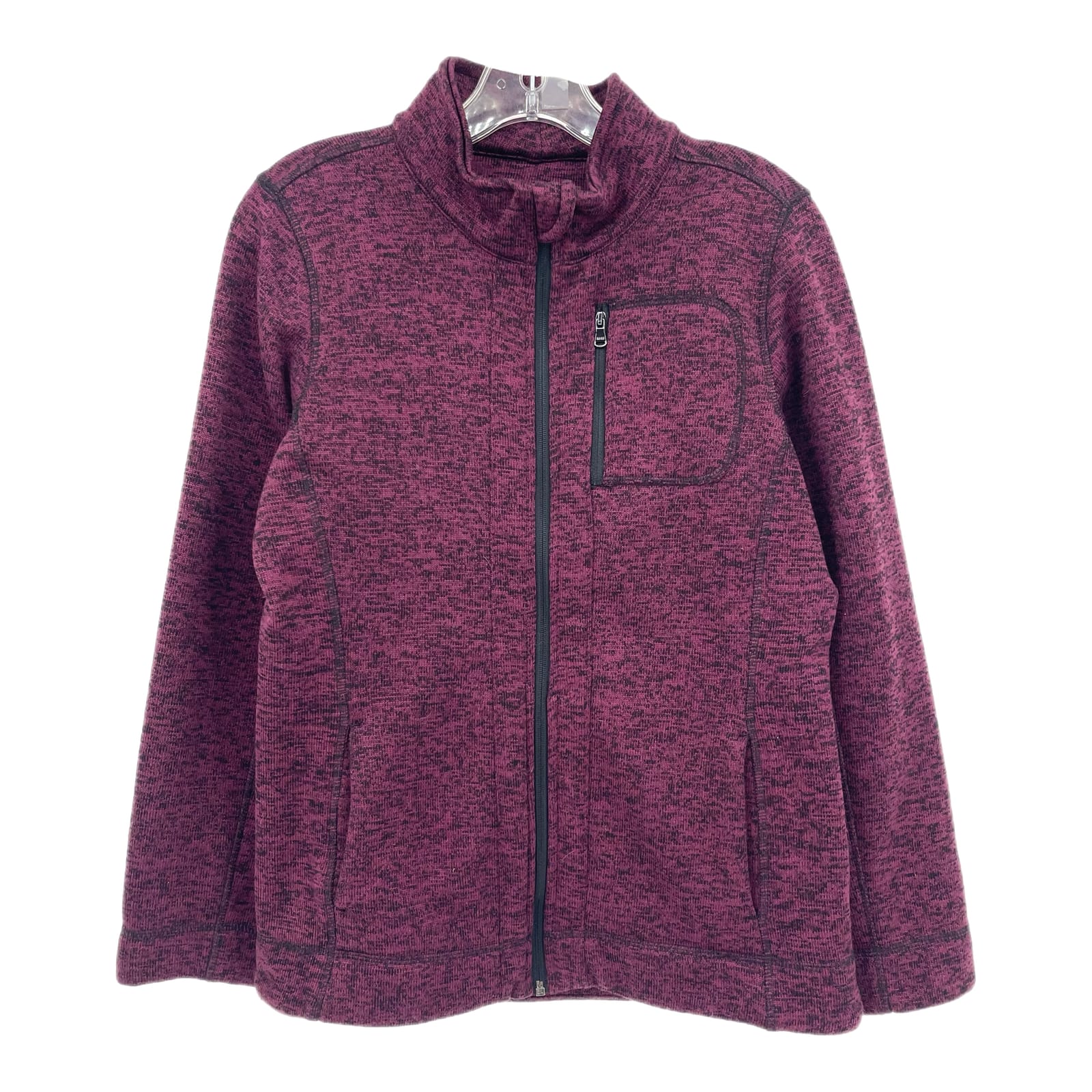 Marc New York Purple Full Zip Sweatshirt