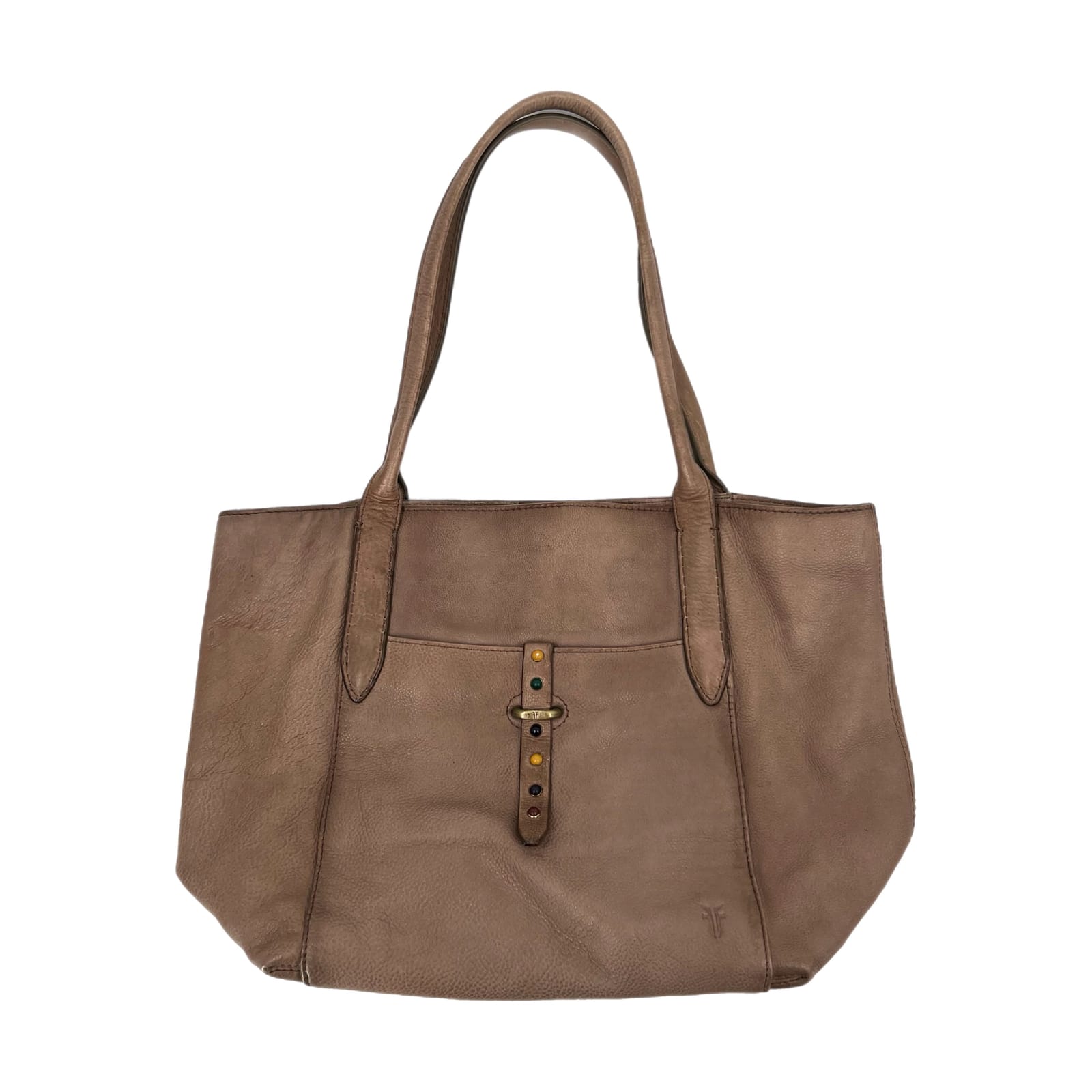 Frye Tan Classic Leather Tote