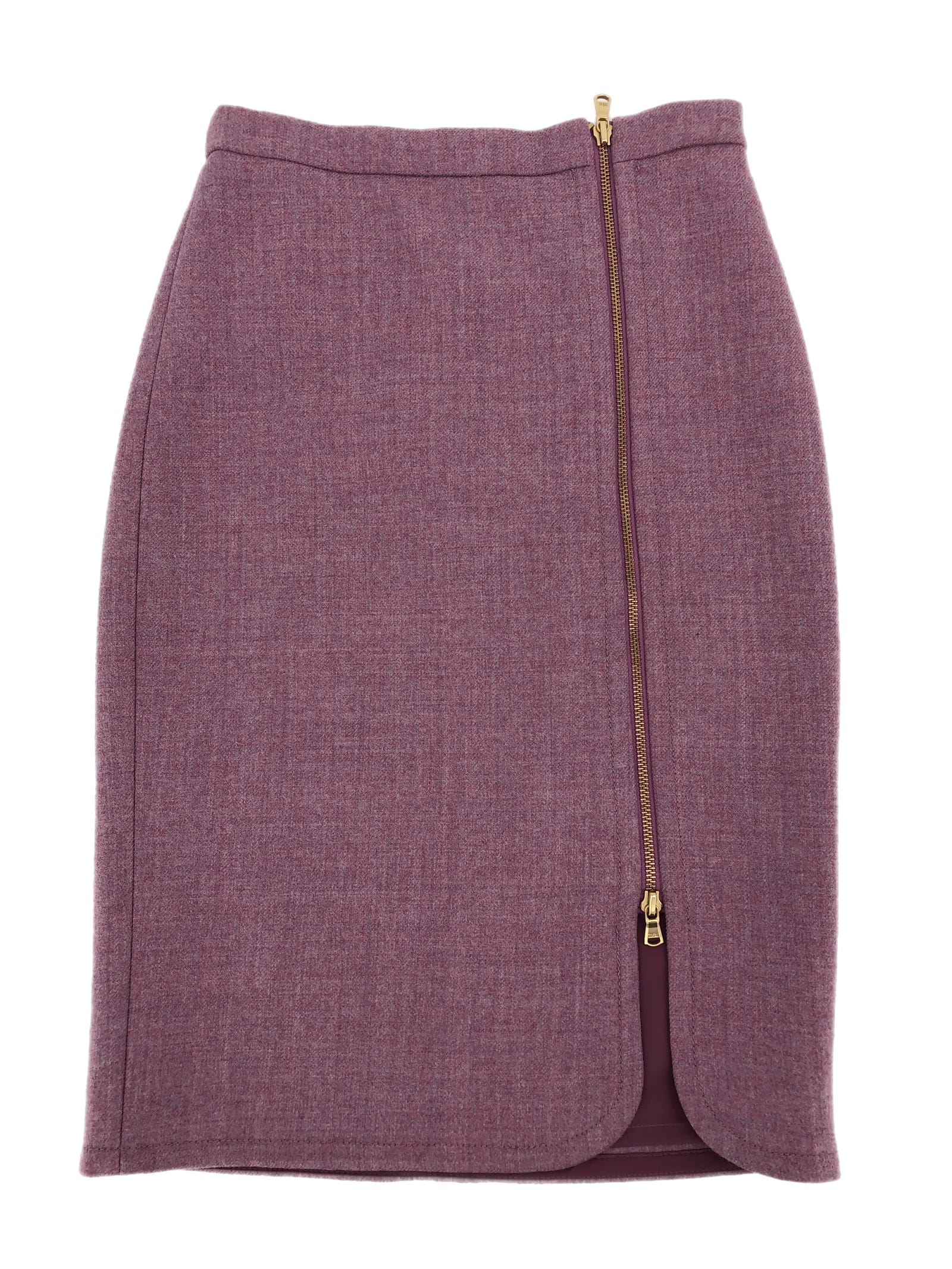 J Crew Purple All Seasons Pencil Skirt