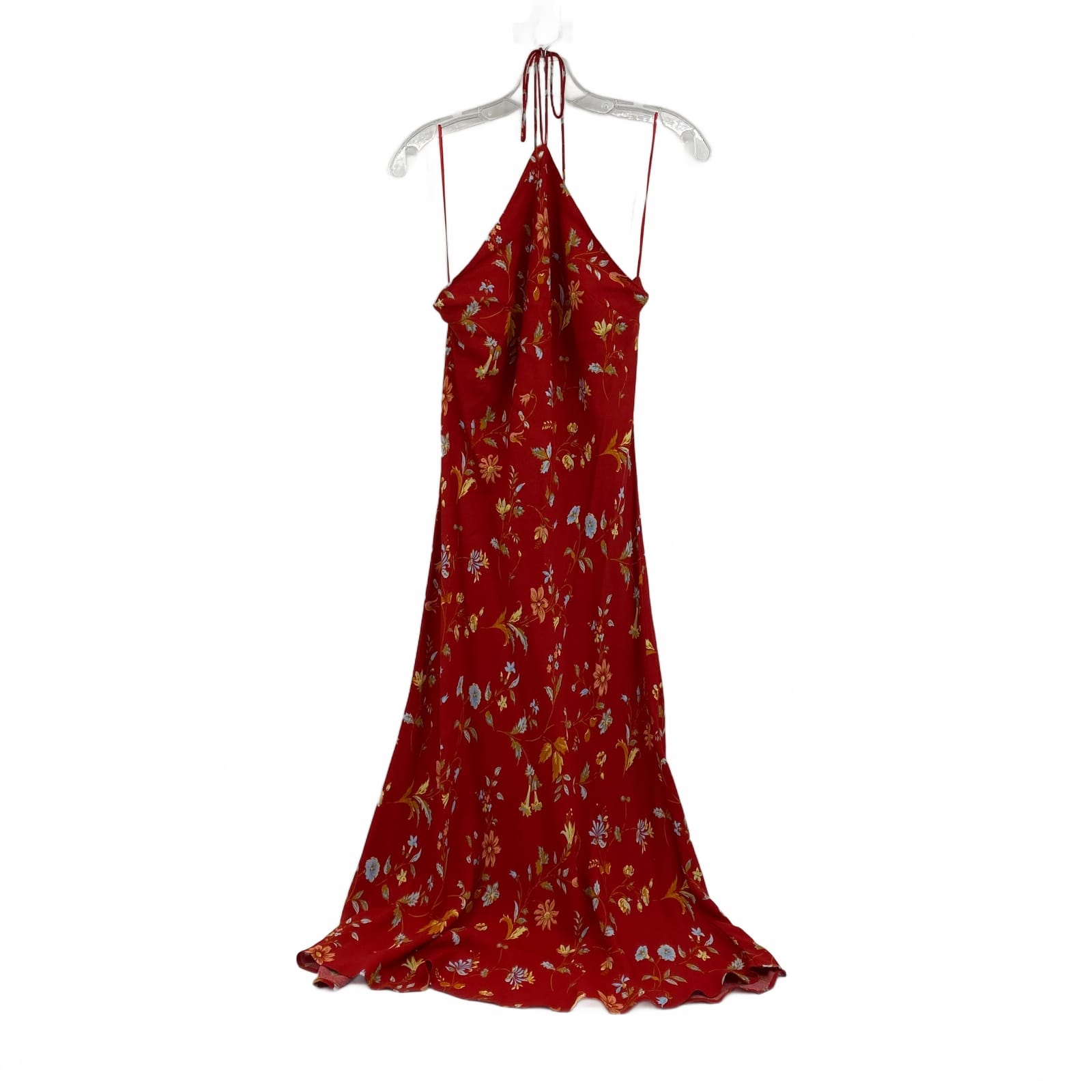 Reformation Red Floral Maxi Dress