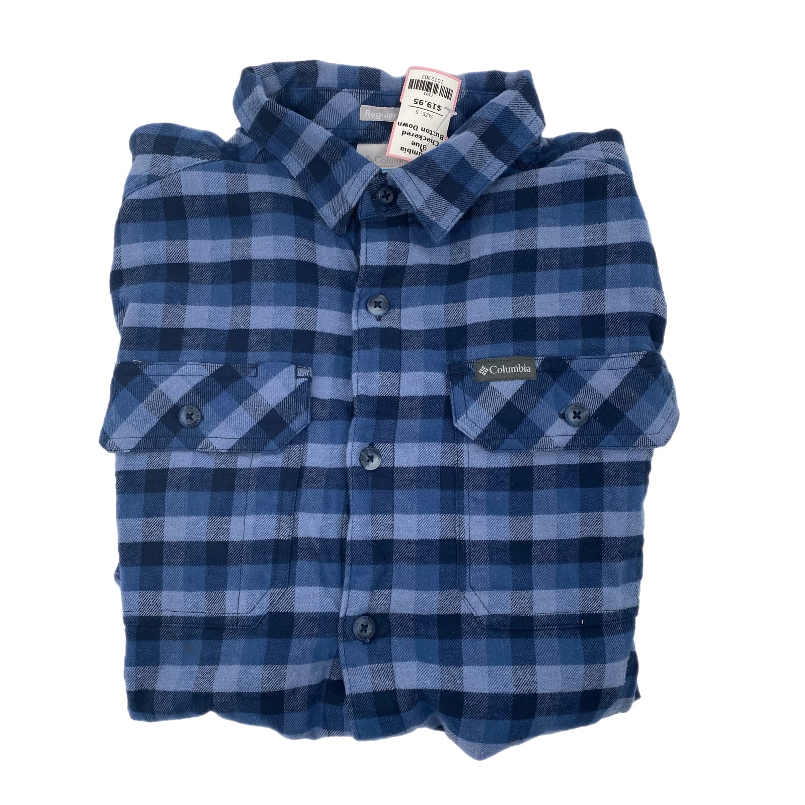 Columbia Blue All-Season Button-Up Shirt