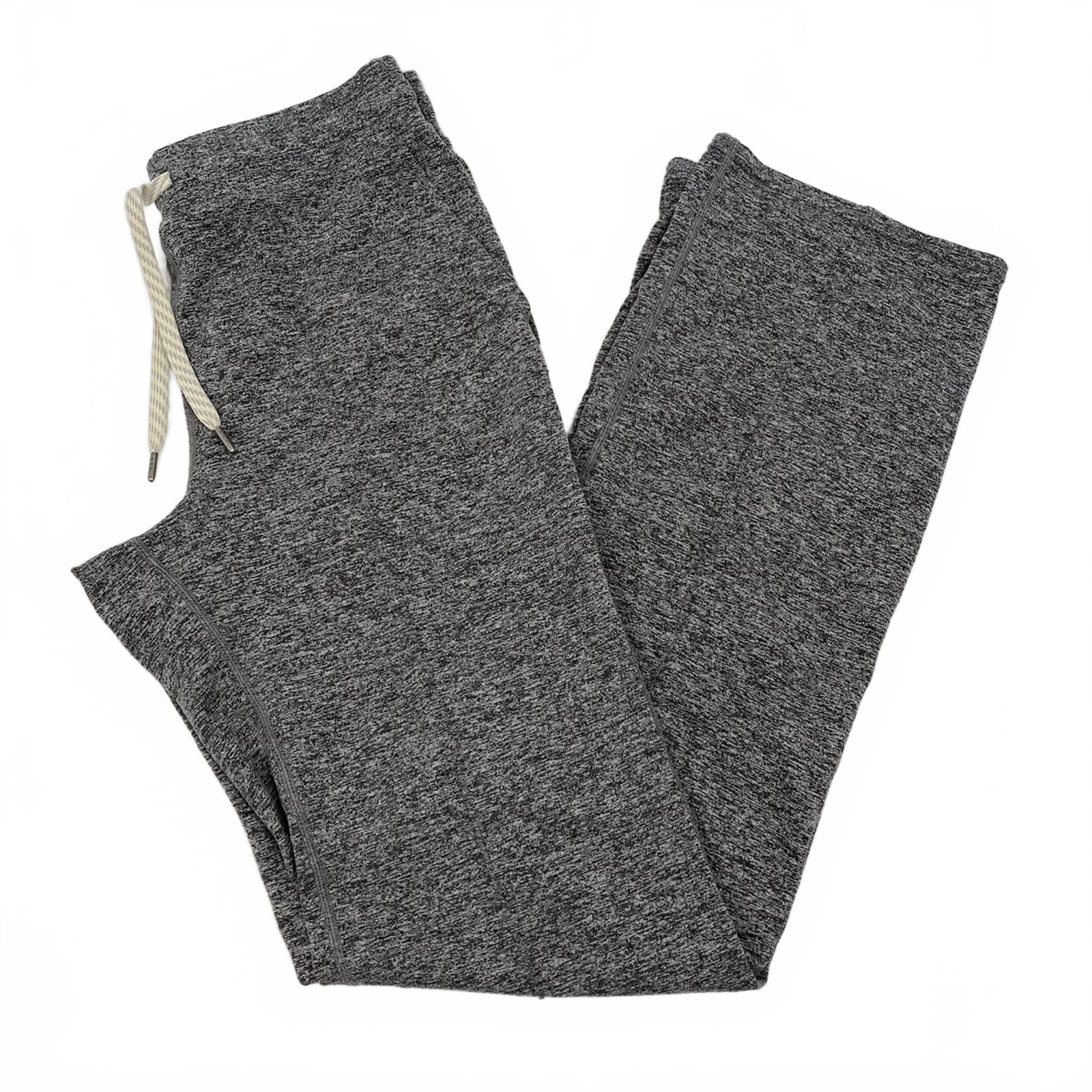 Vuori Gray Straight Leg Drawstring Yoga Pants