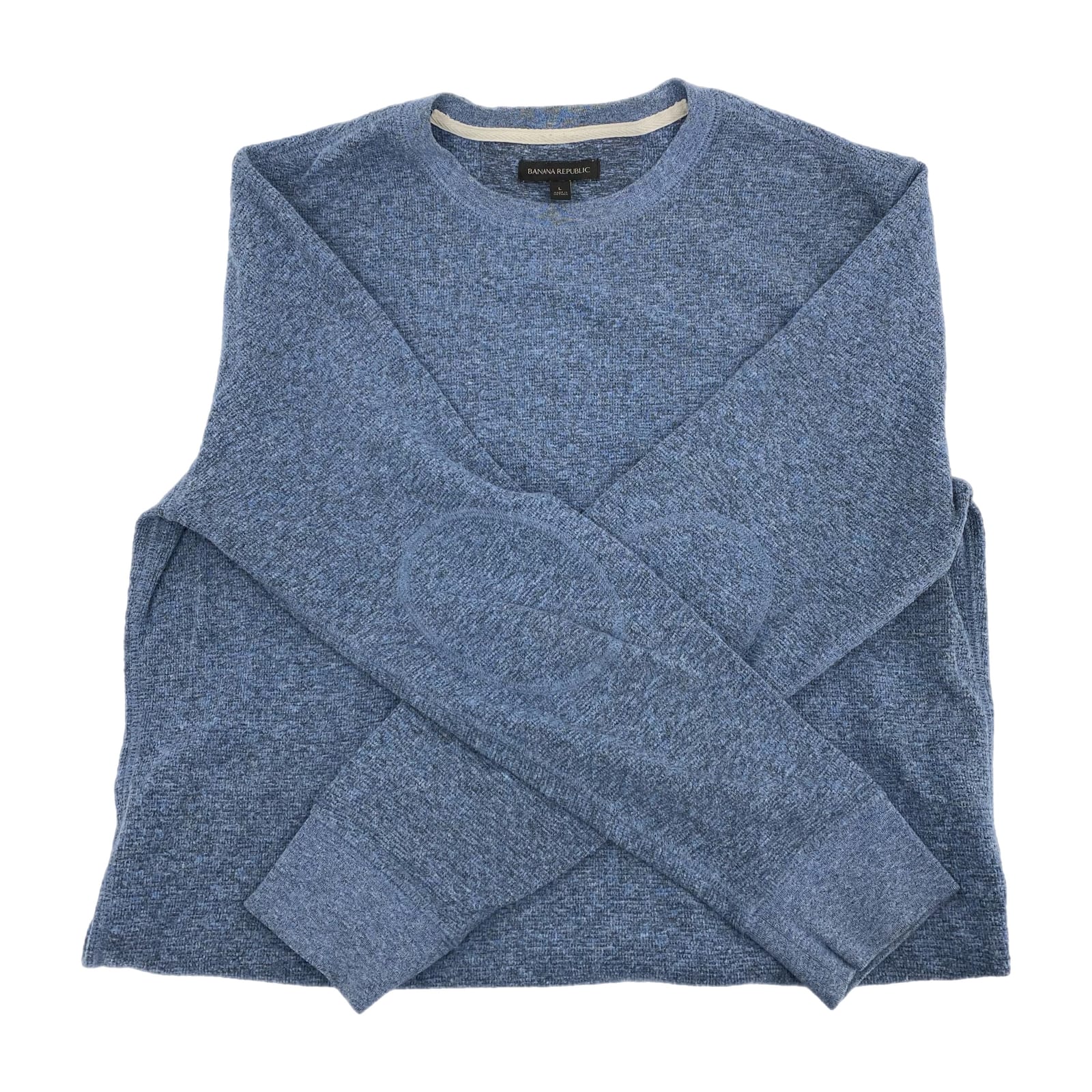 Banana Republic Blue Basic Canvas Polo Shirt