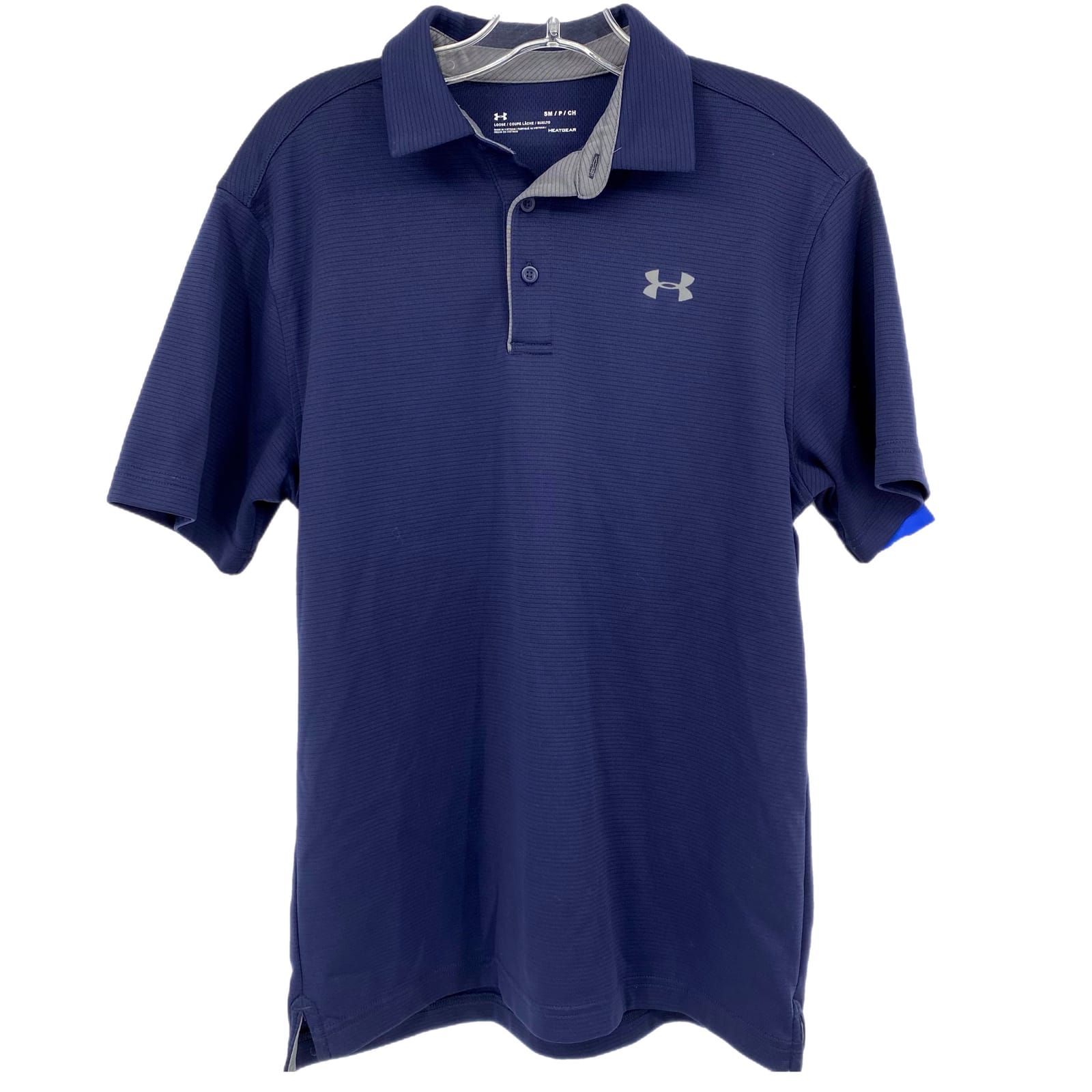 Under Armour Blue Short Sleeve Pullover Polo