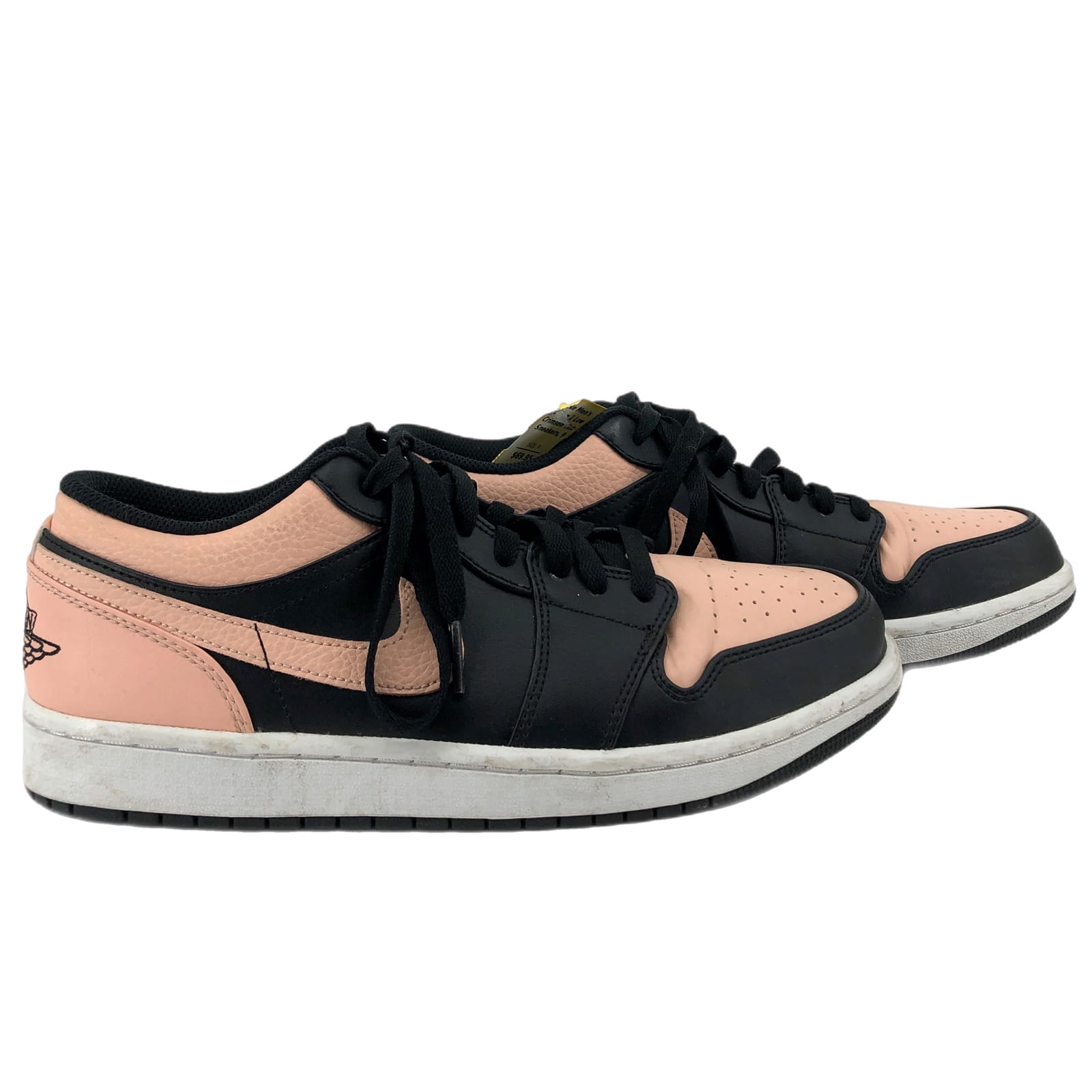 Nike Pink/Black Jordan One Low Sneakers