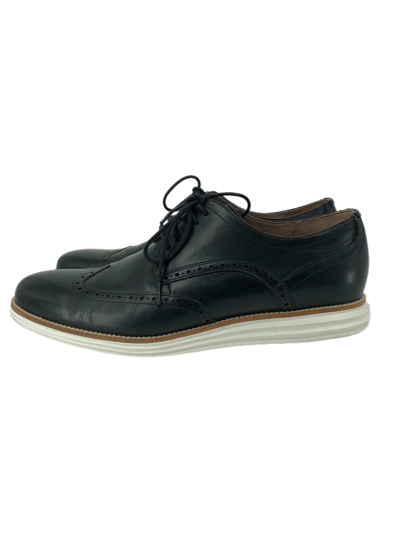 Cole Haan Black Leather Oxford Loafers