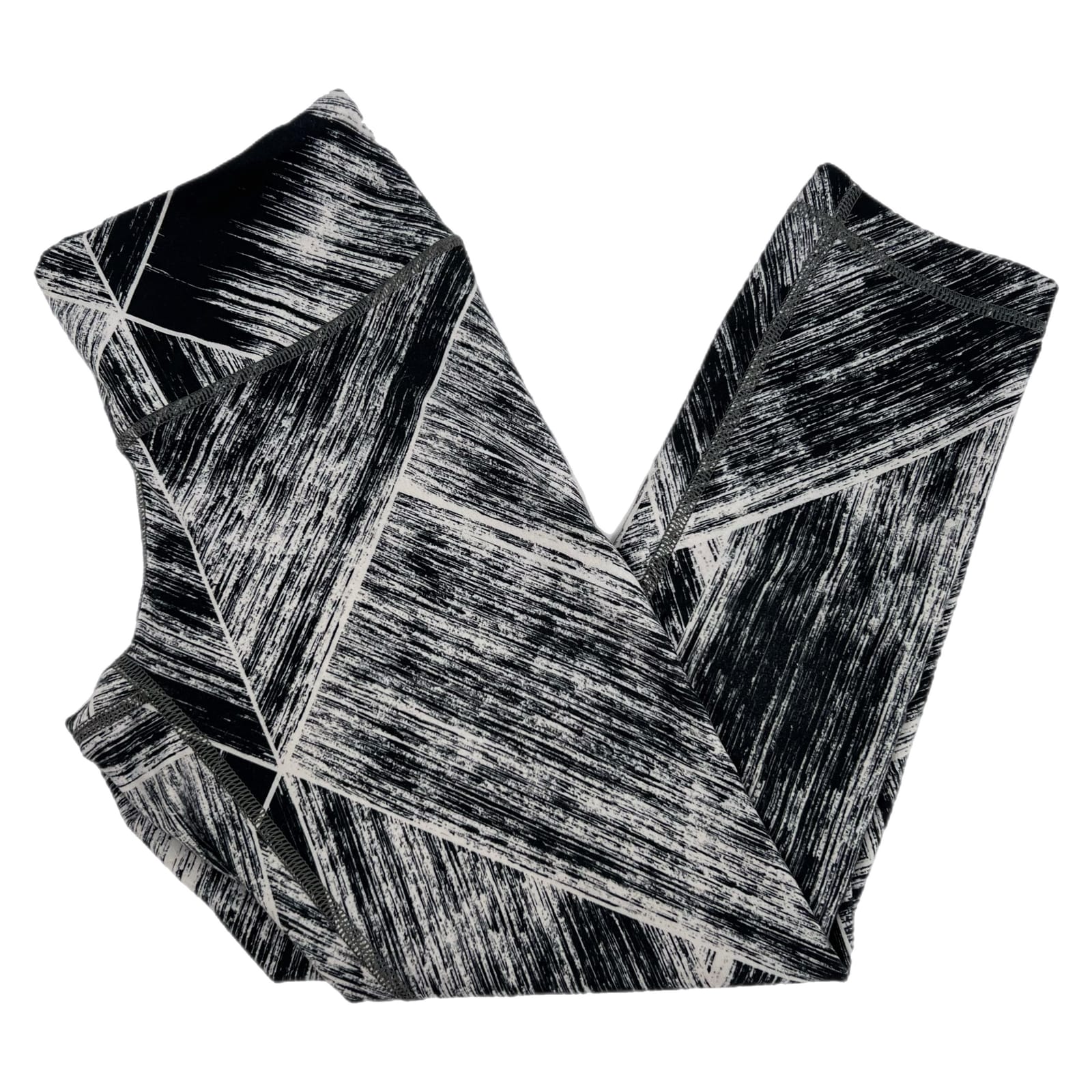 Lululemon Black White Print Athletic Leggings