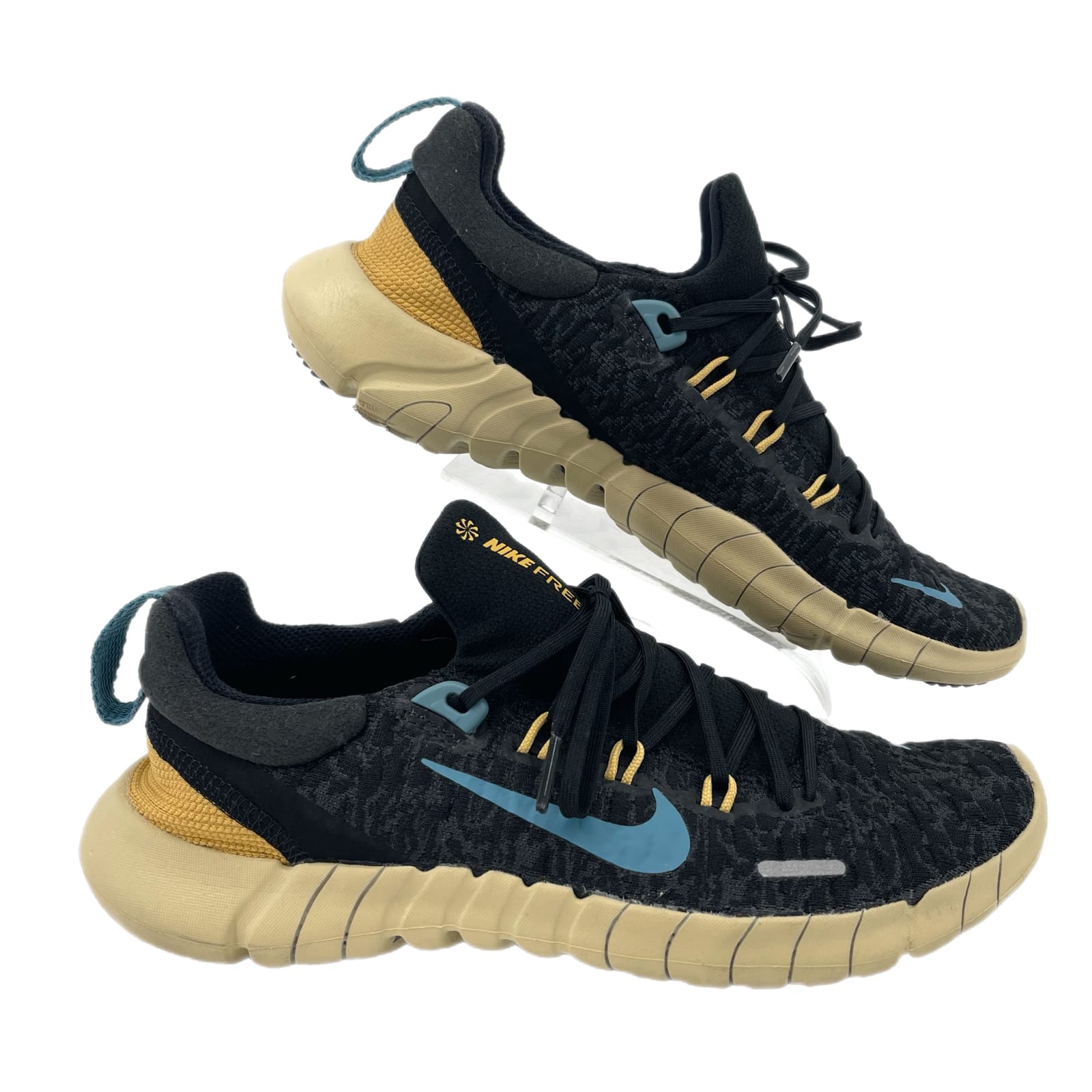 Nike Black/Blue Athletic Shoes