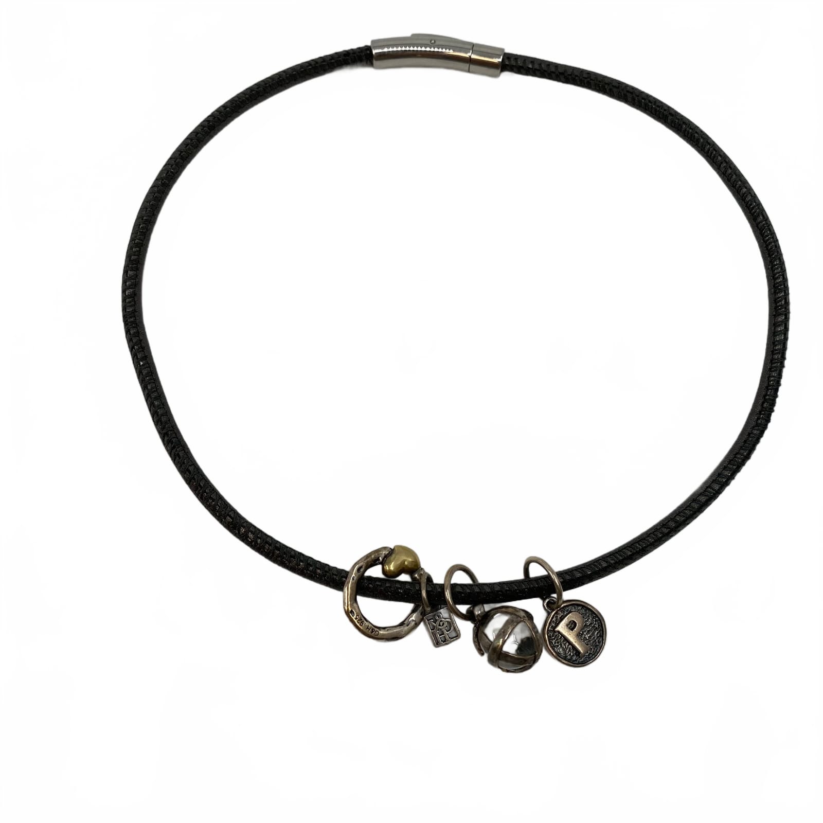 G&H 925 Silver Charm Necklace