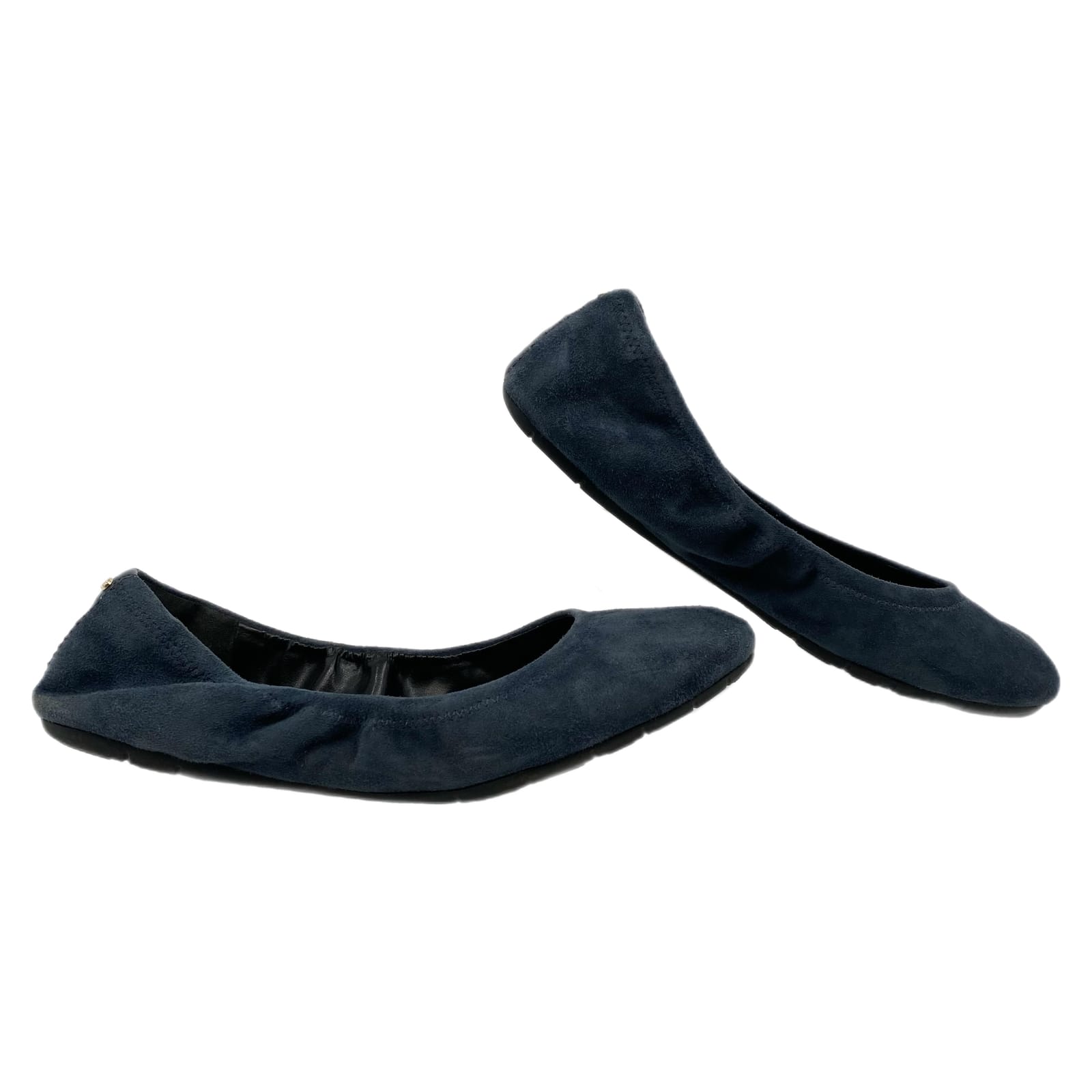 Cole Haan Blue Suede Flats