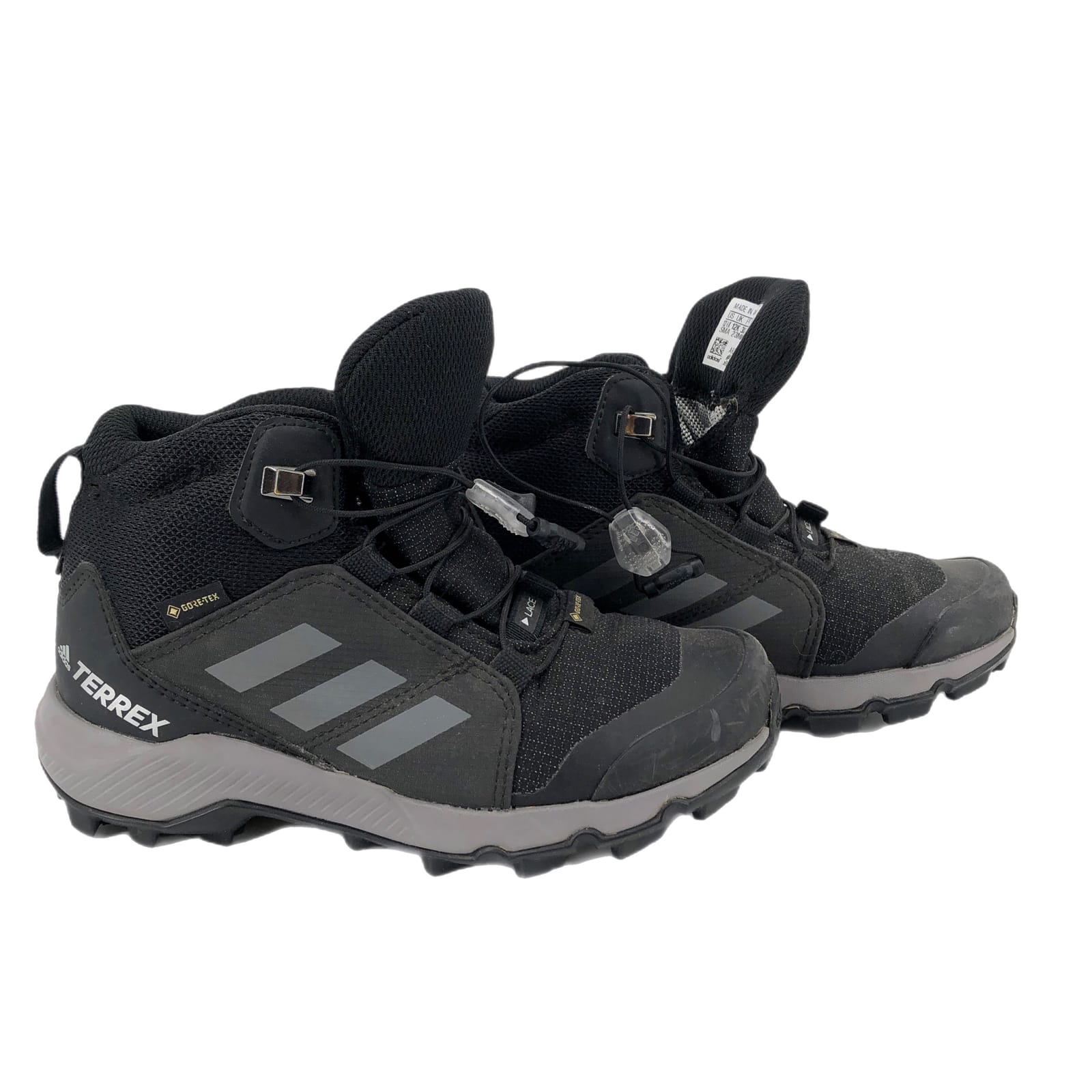 adidas Black/Gray Athletic Sneakers