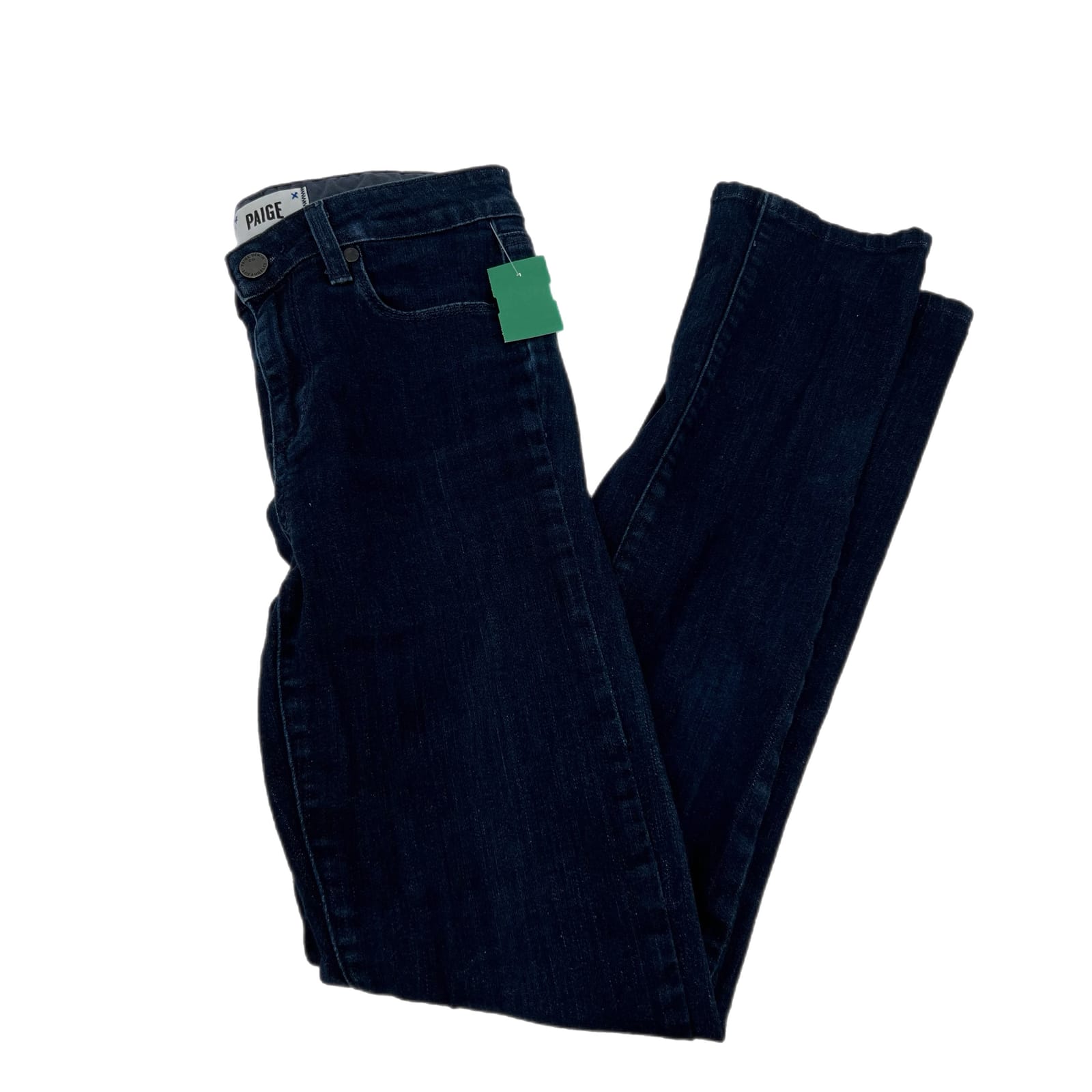 PAIGE Blue Hoxton Straight Slim Jeans