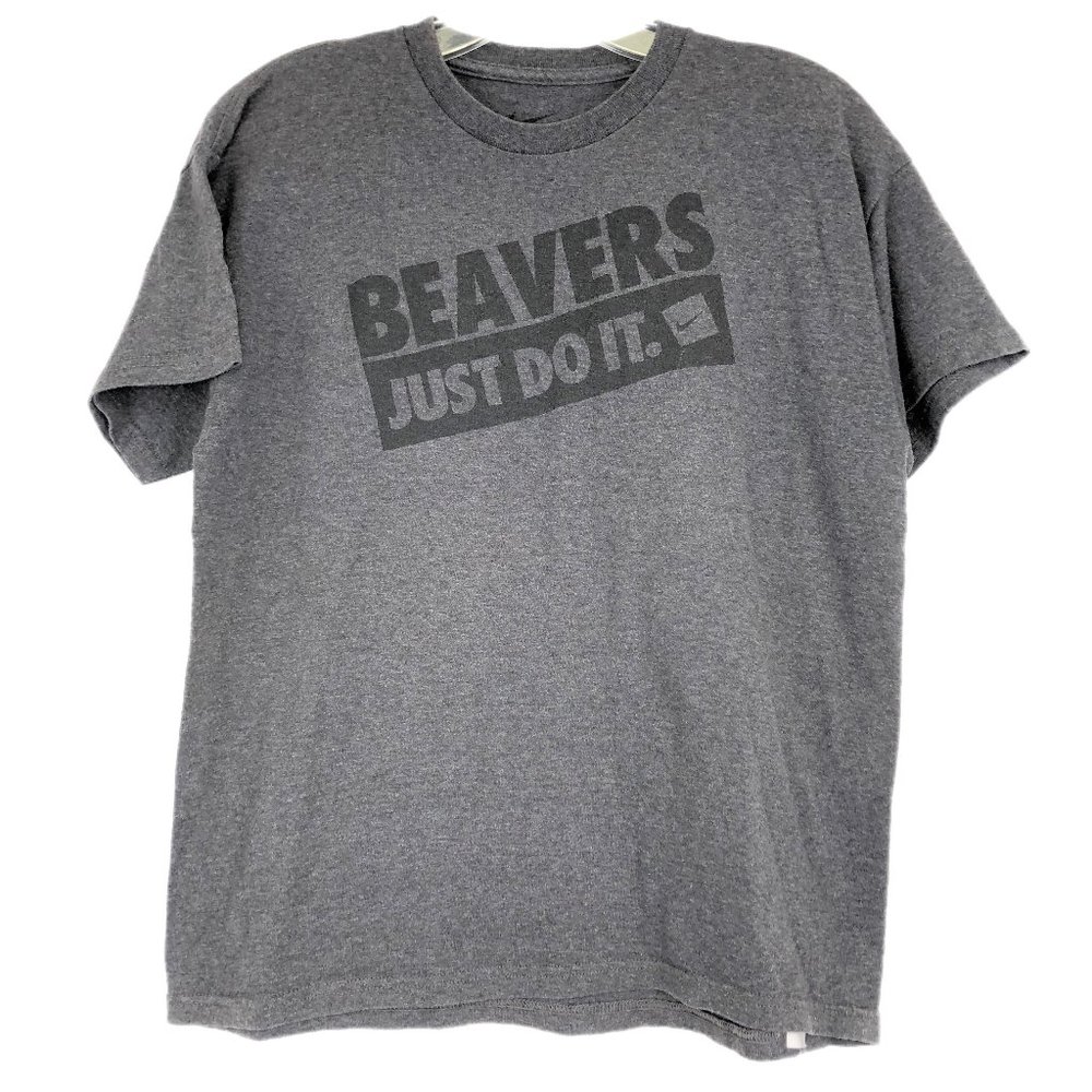 Nike Gray Breathable Collarless T-Shirt