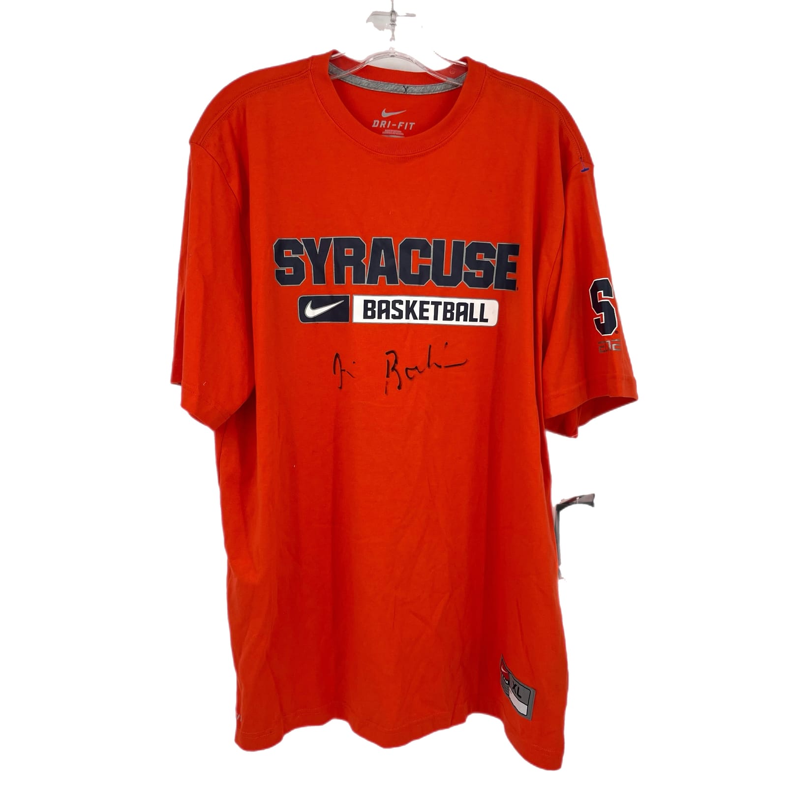 Nike Orange Cotton Short Sleeve T-Shirt