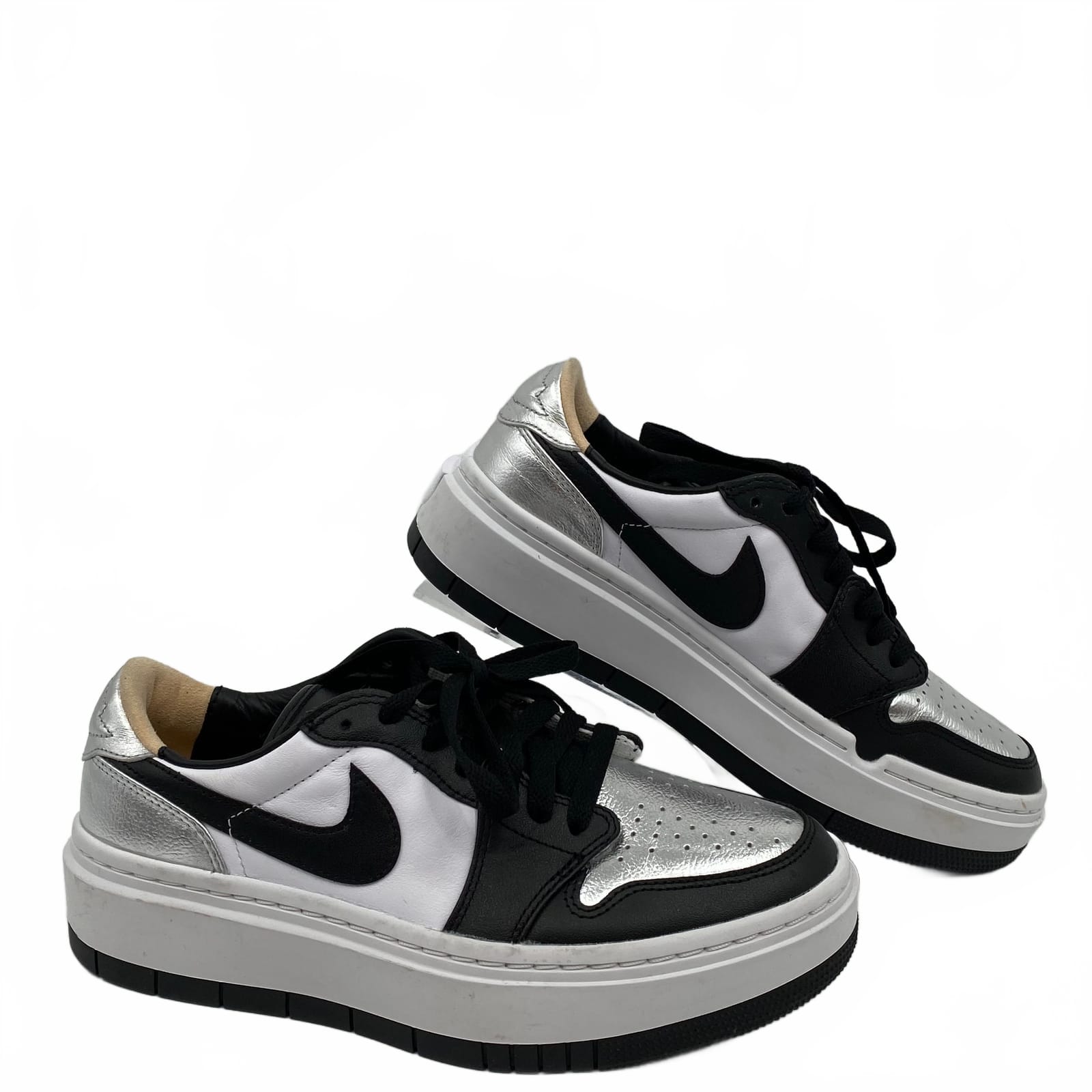 Nike White/Black/Silver Air Jordan 1 Elevate SE Women’s Sneakers