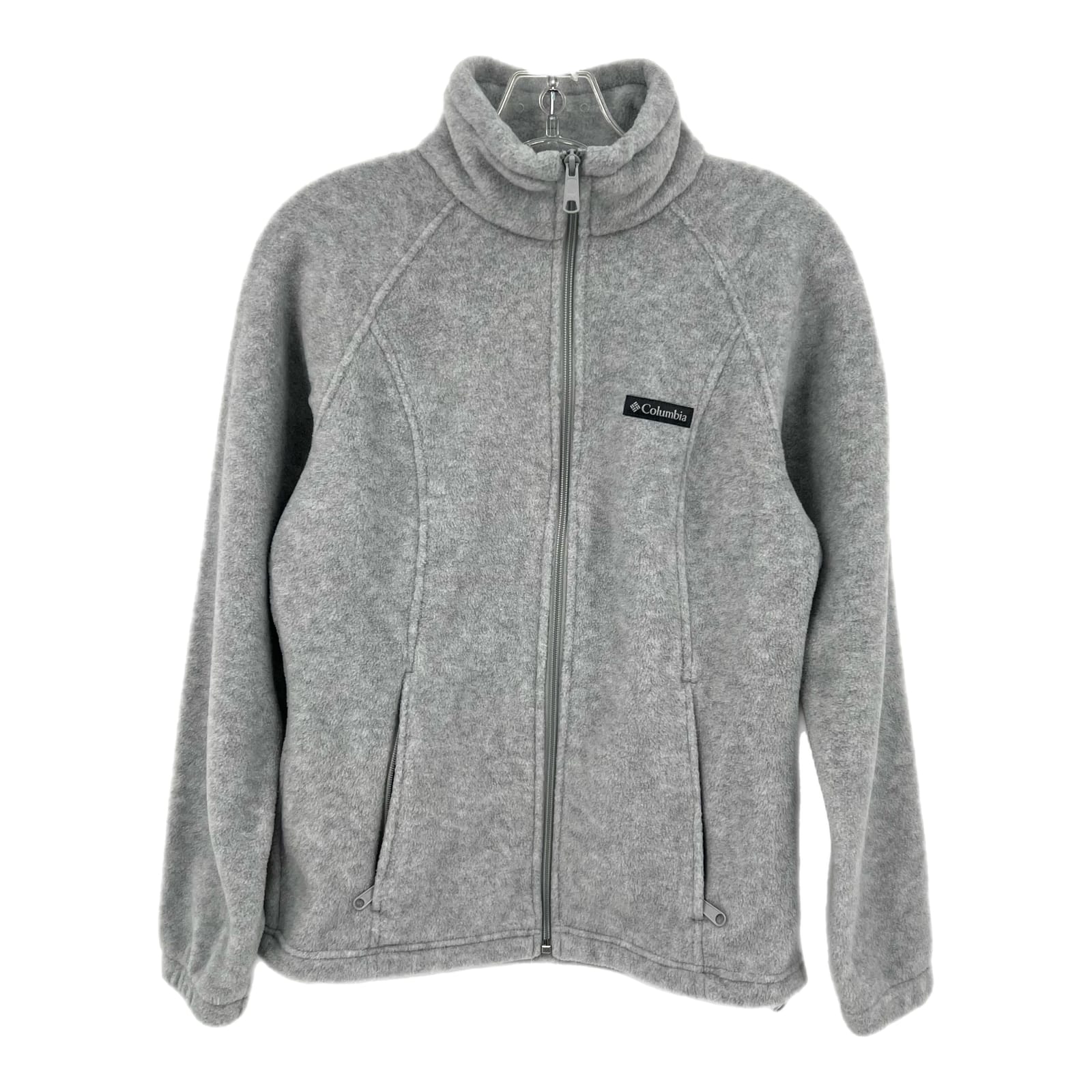 Columbia Gray Fleece Zip Up Jacket