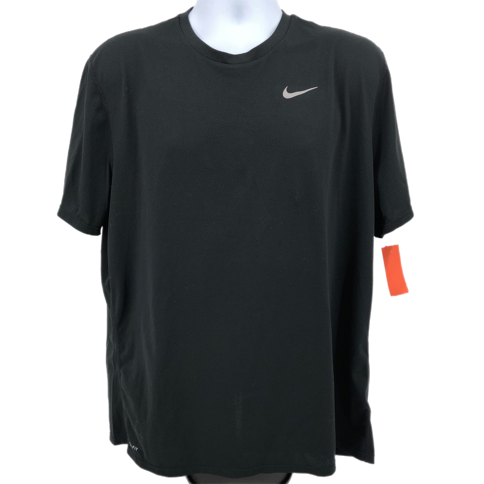 Nike Black and White Moisture Wicking T-Shirt