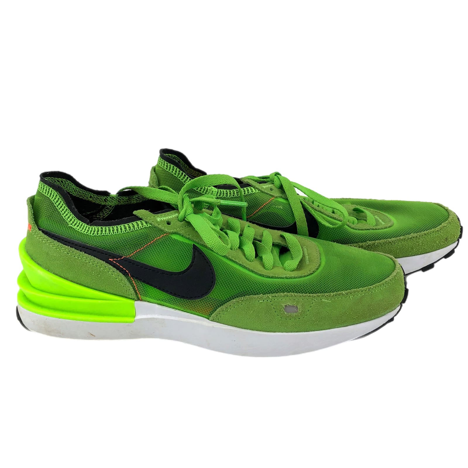 Nike Green/Black Lace-Up Athletic Sneakers