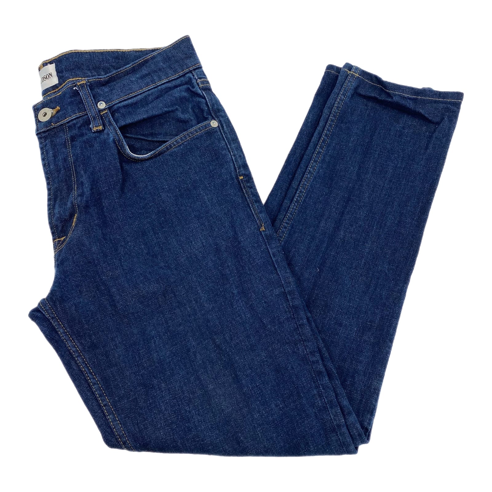 Hudson Blue Dark Wash Slim Straight Leg Jeans