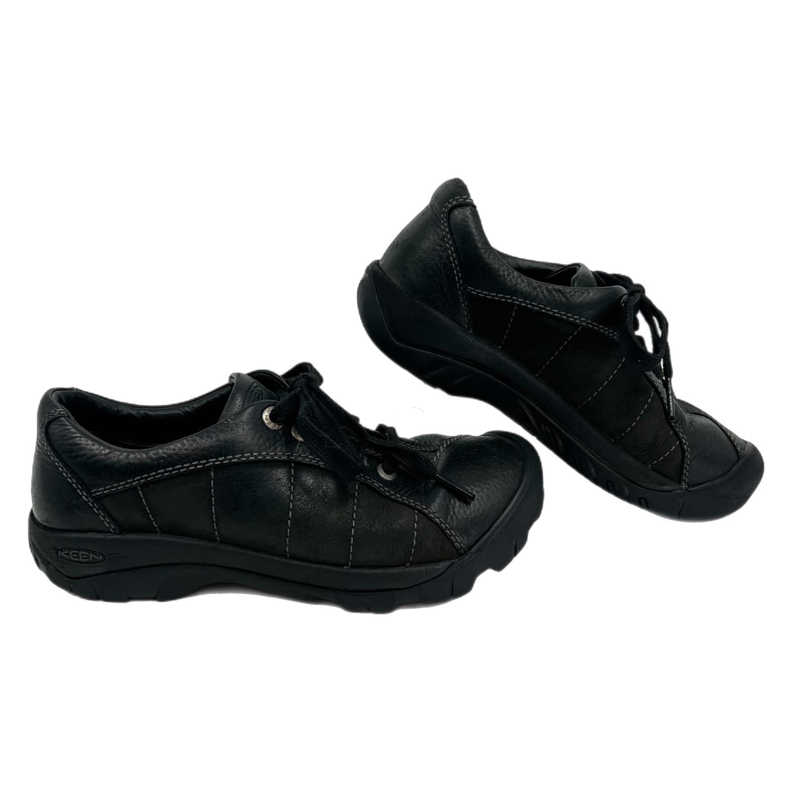 Keen Black Lace Up Athletic Sneakers