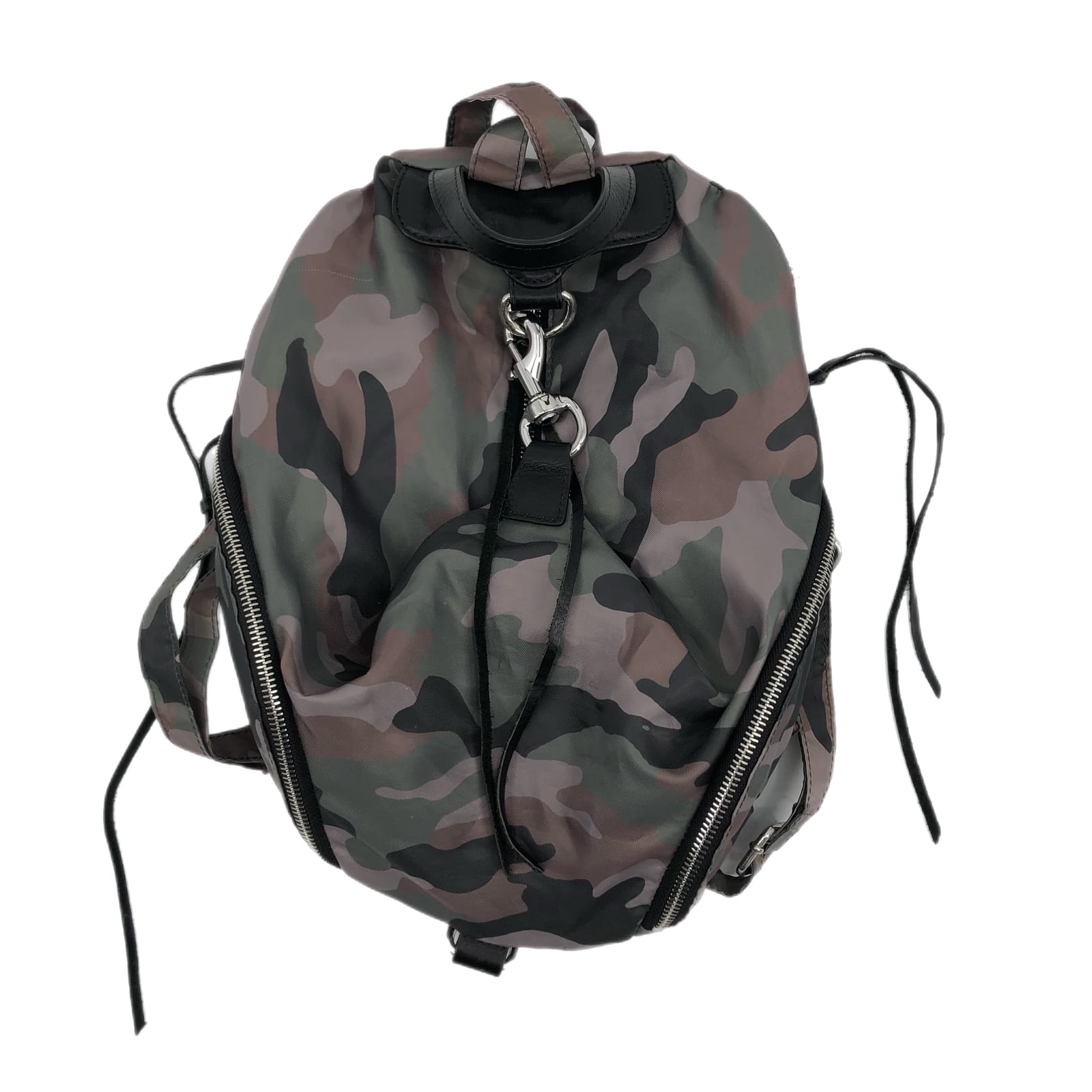 Rebecca Minkoff Green Camouflage Nylon Backpack