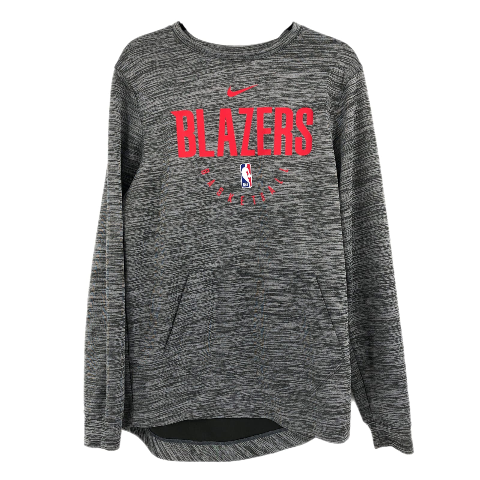 Nike Gray & Red Classic Sweatshirt
