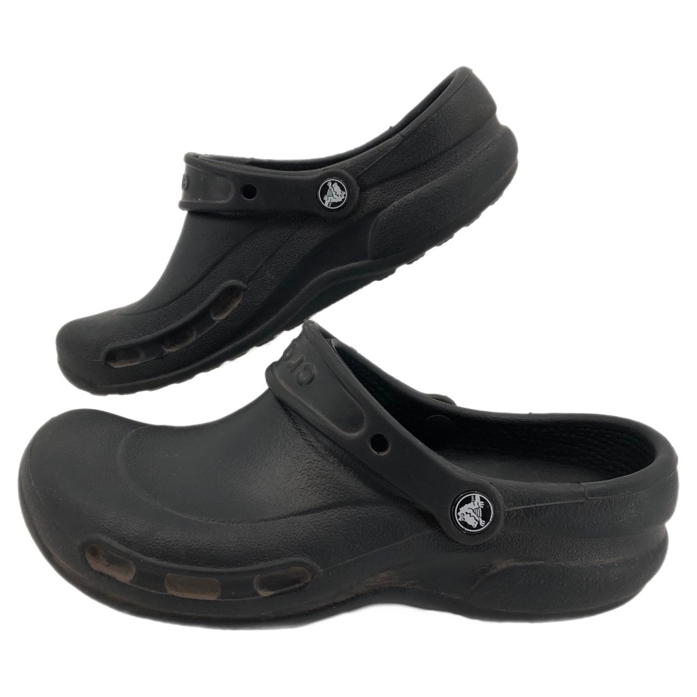 CROCS Black Breathable Comfort Mules & Clogs