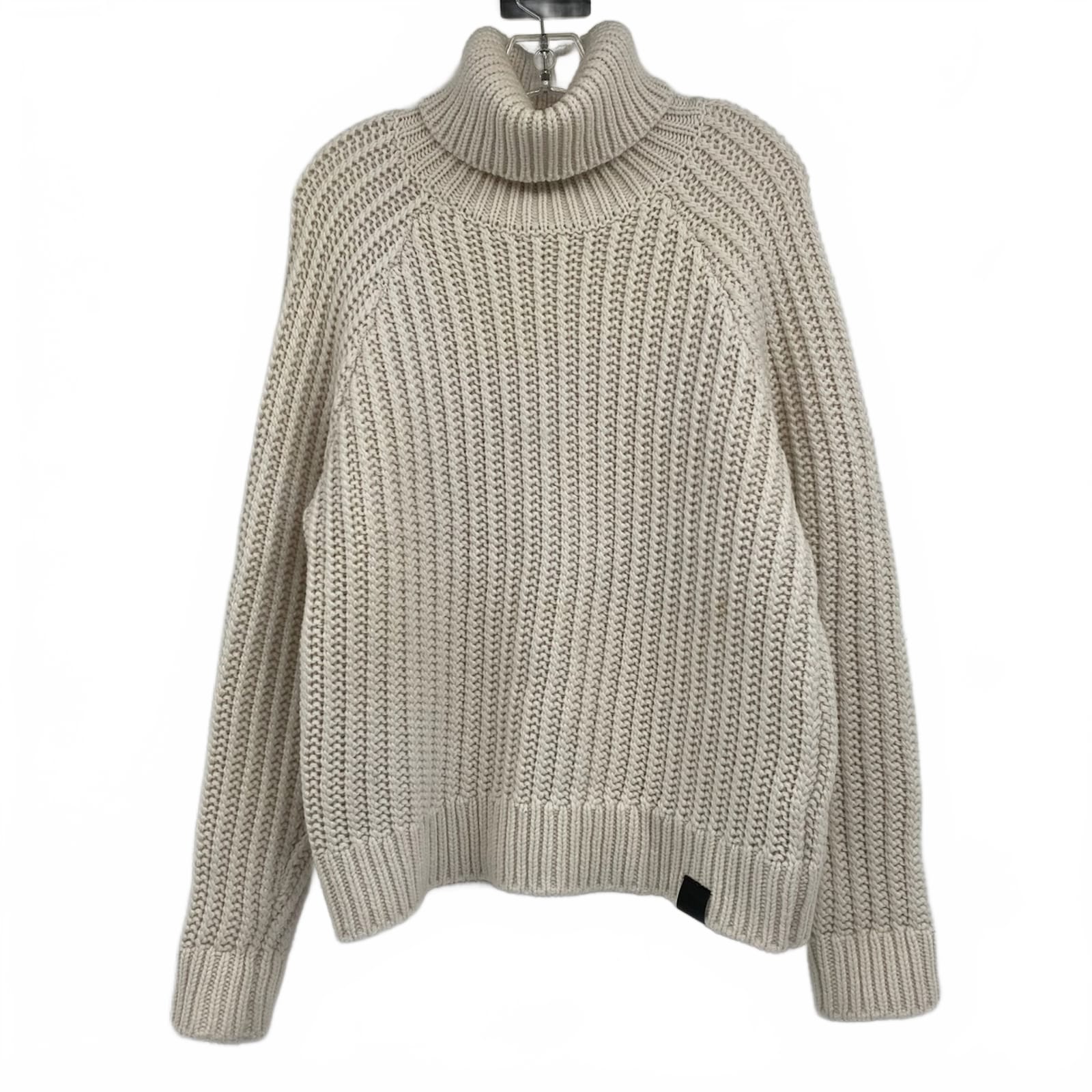G-Star Cream Knit Turtleneck Sweater